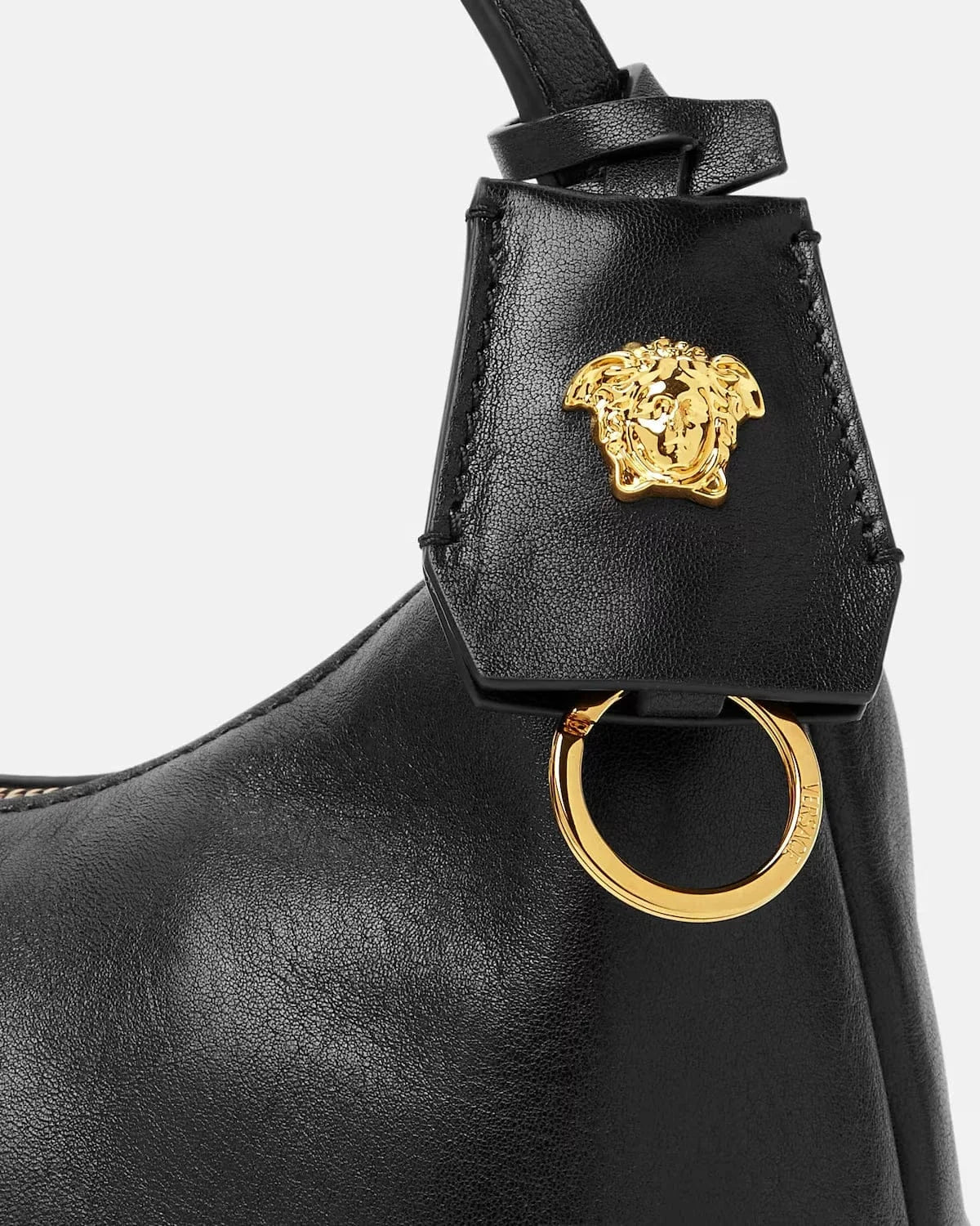 Versace Tag Hobo Bag