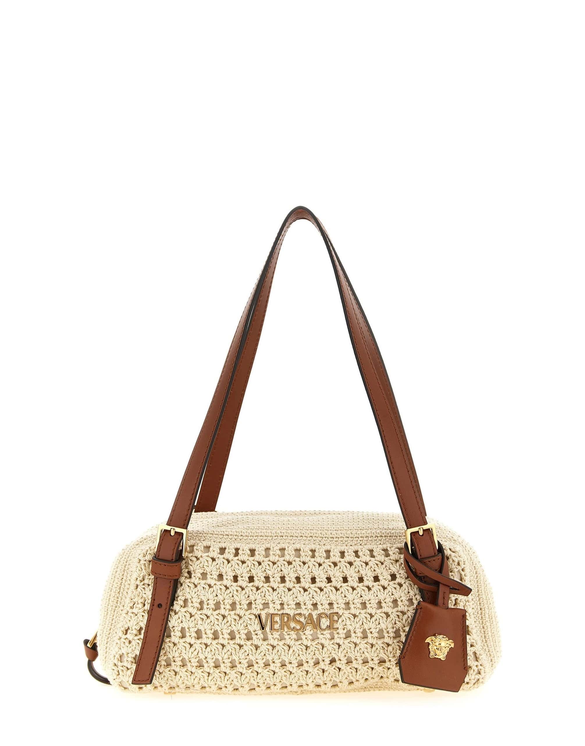 Versace Versace Tag Shoulder Bag
