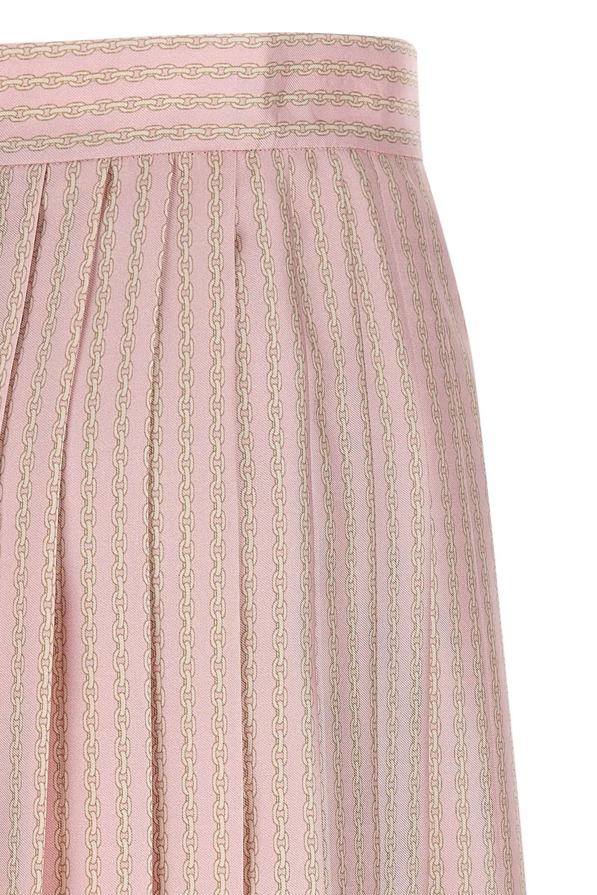 Versace Versace Treasure Foulard Print Mini Skirt