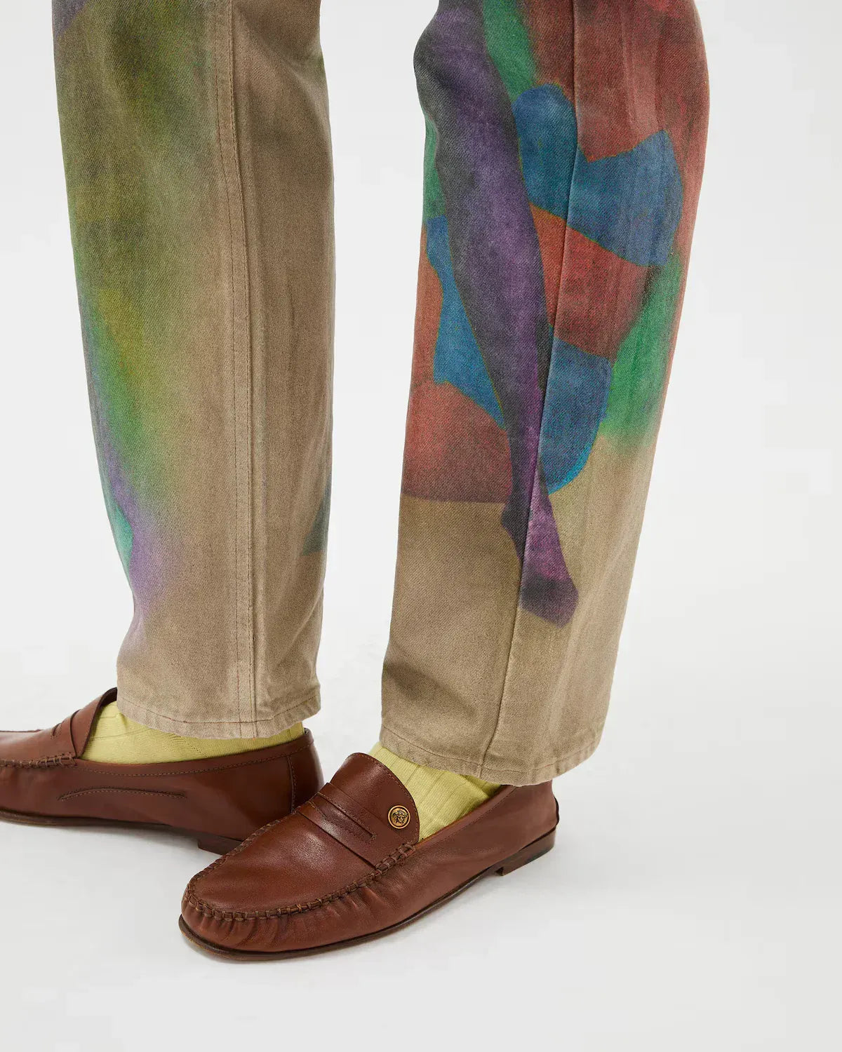 Versace Vintage Guanto Moccassins