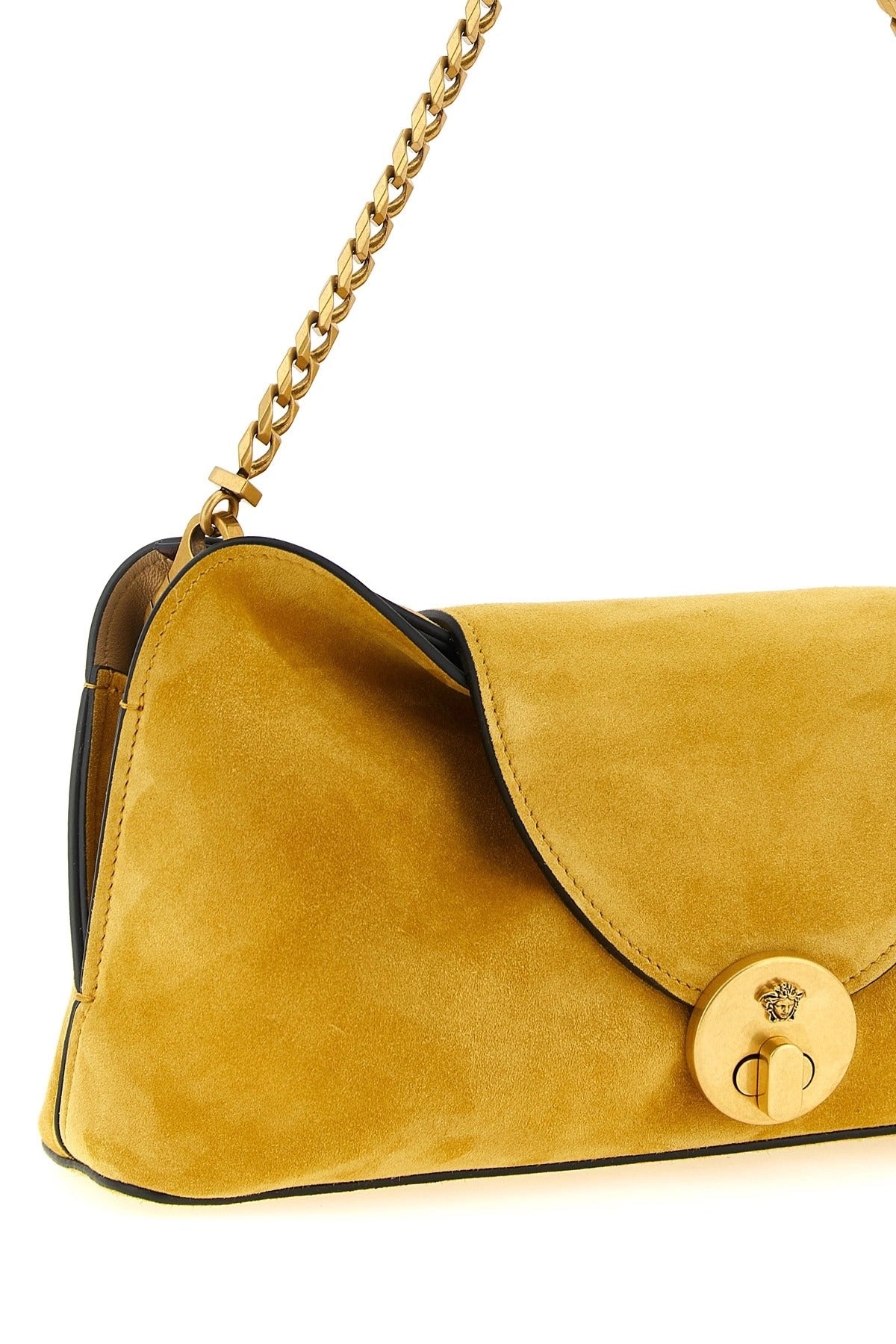 Versace Vivian Suede Clutch