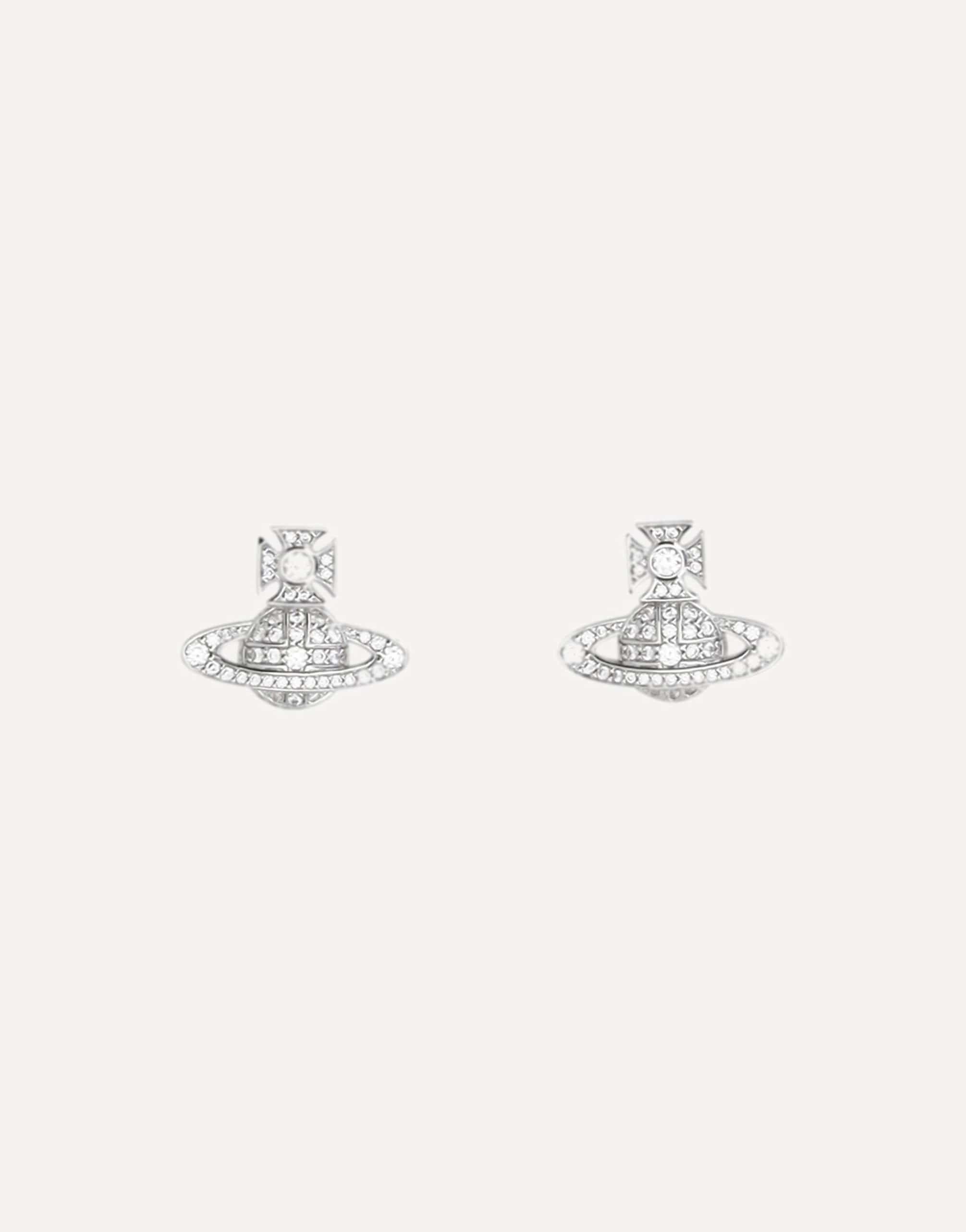 Vivienne Westwood Carmela Orb Button Earrings