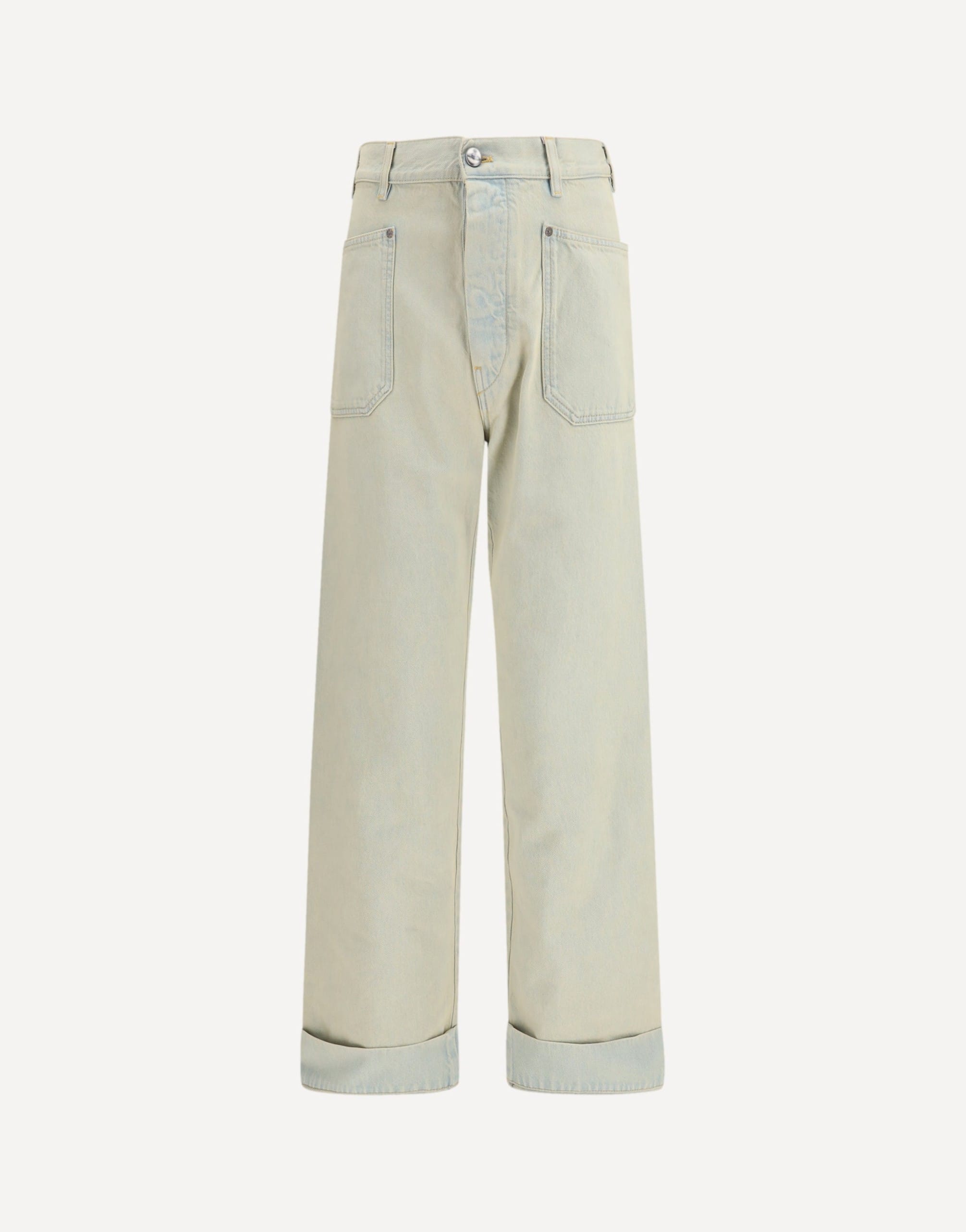 Vivienne Westwood Cotton Jeans With Patch Pockets