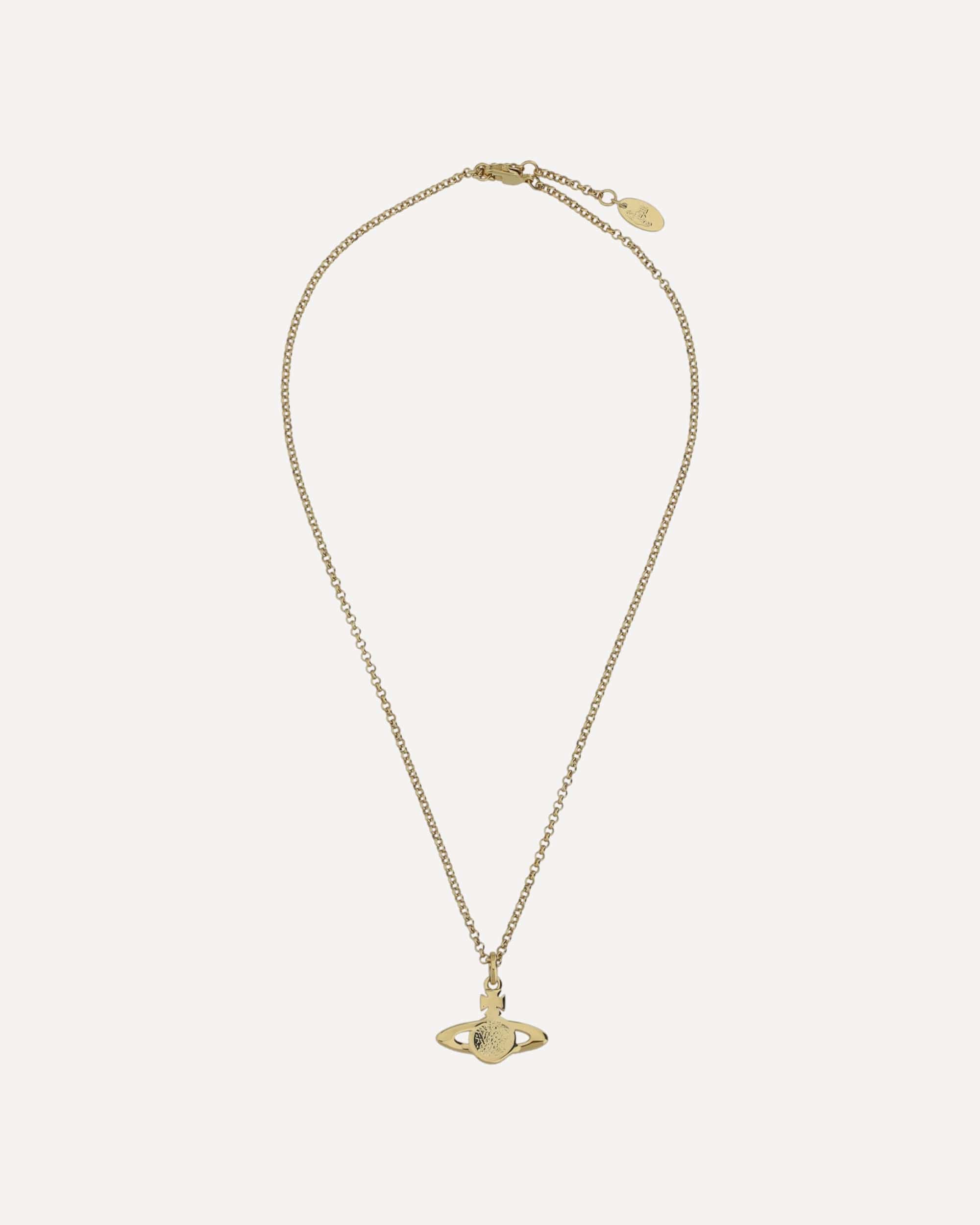 Vivienne Westwood Logo Pendant Necklace With Clasp - alternate view