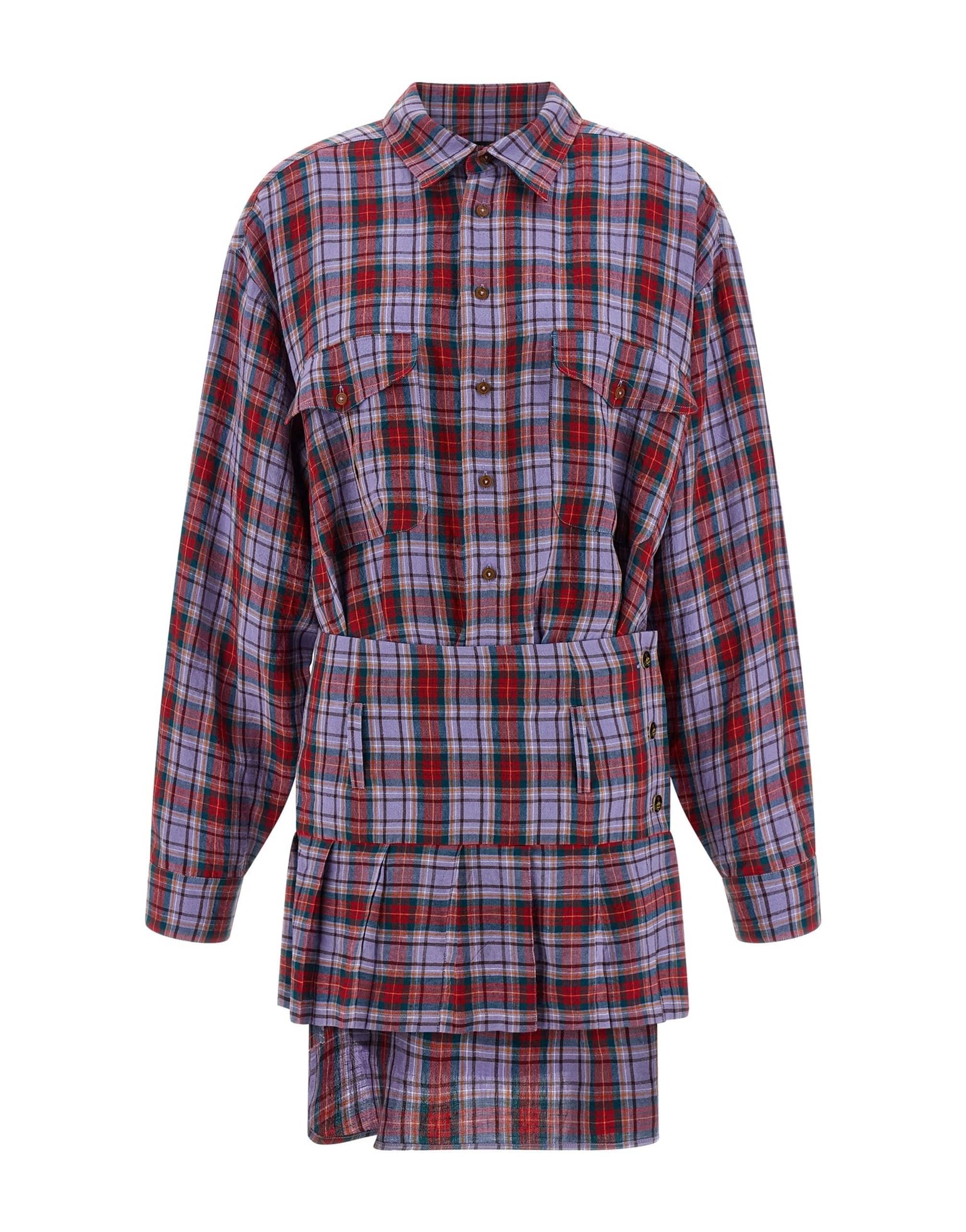 Vivienne Westwood Vivienne Westwood Marta Check Mini Dress
