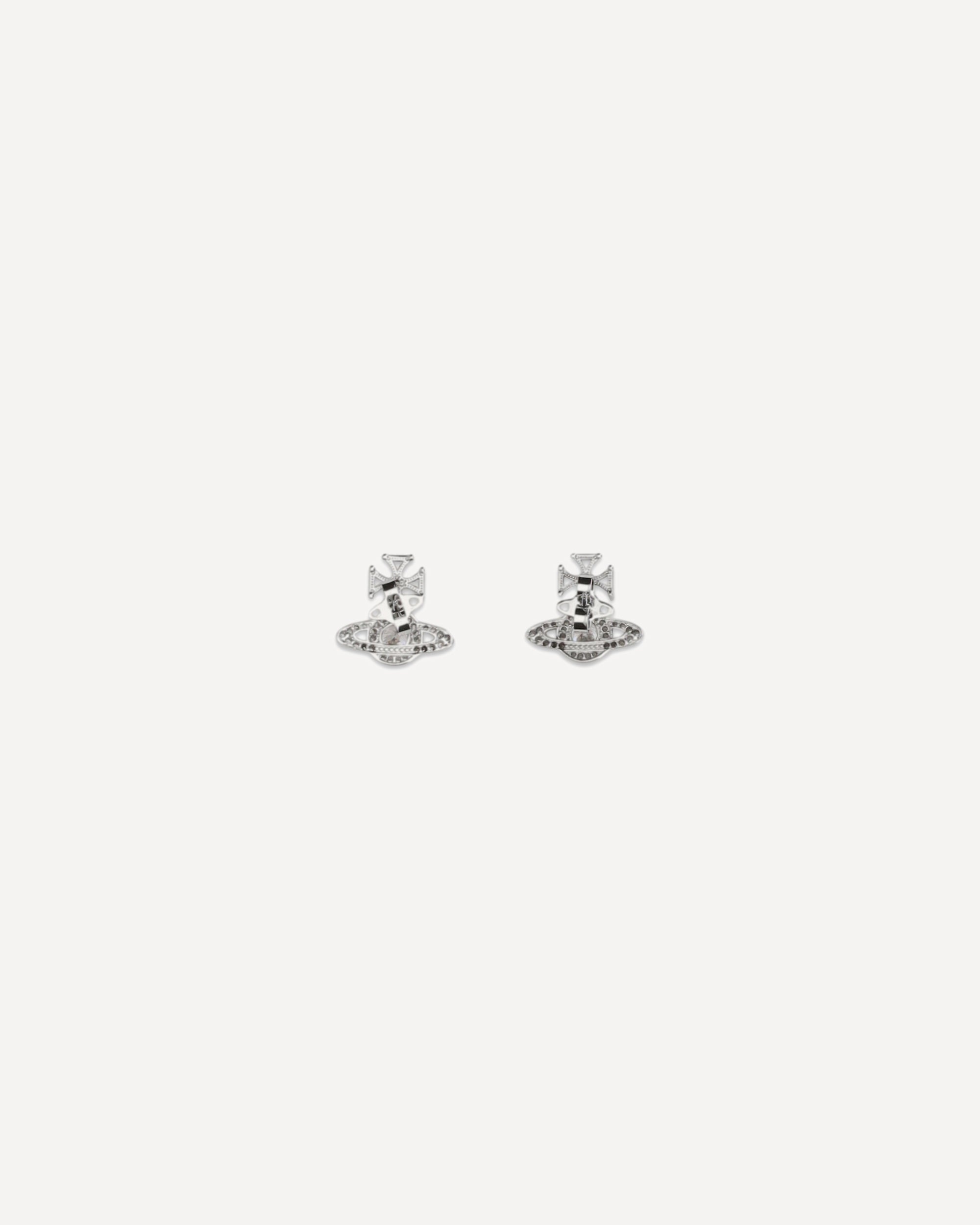 Vivienne Westwood Mila Orb Crystal Earrings - alternate view