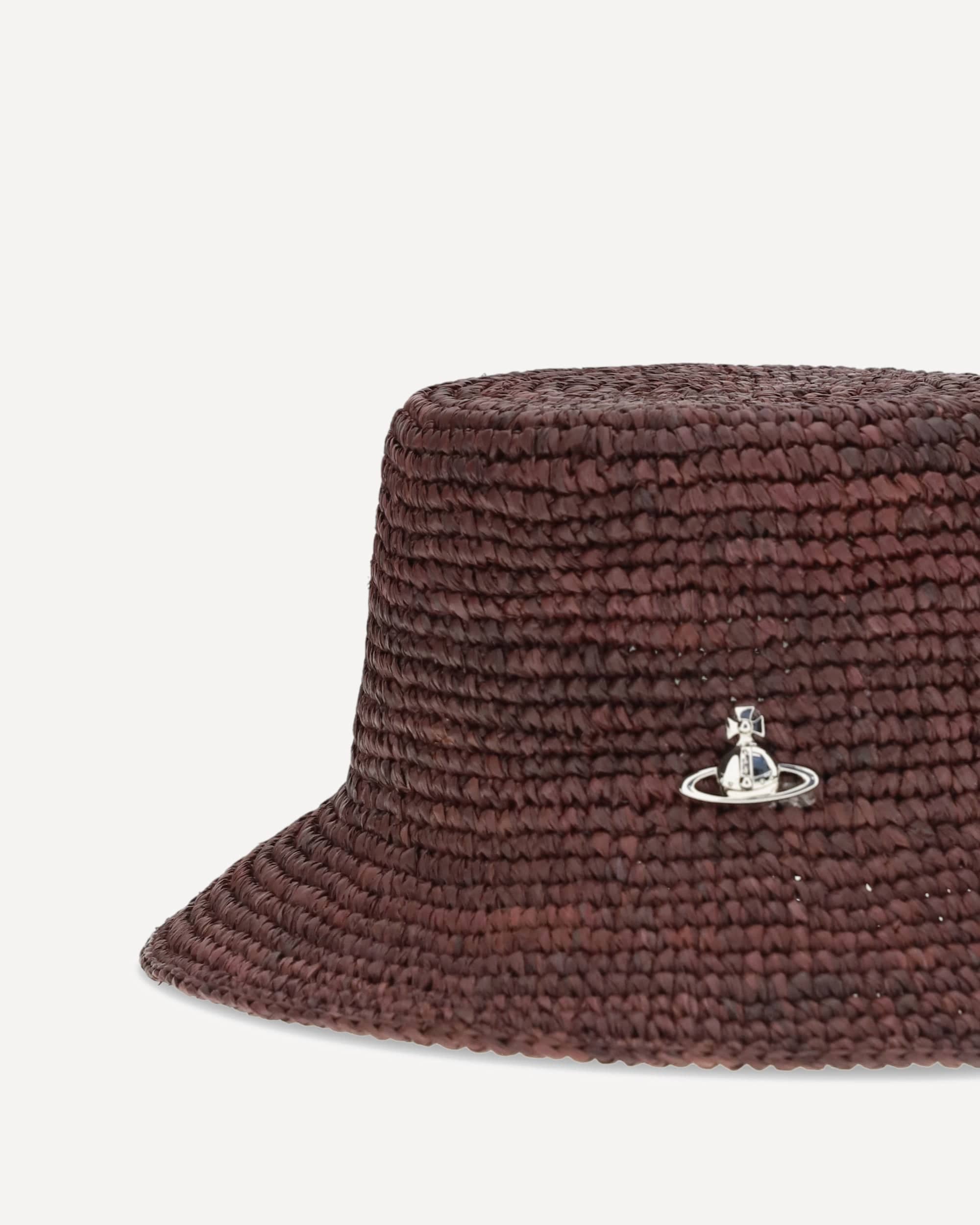 帽子 Vivienne Westwood RANDOM LINE ORB BUCKET Vivienne Westwood Black Orb Bucket Hat Vivienne Westwood
