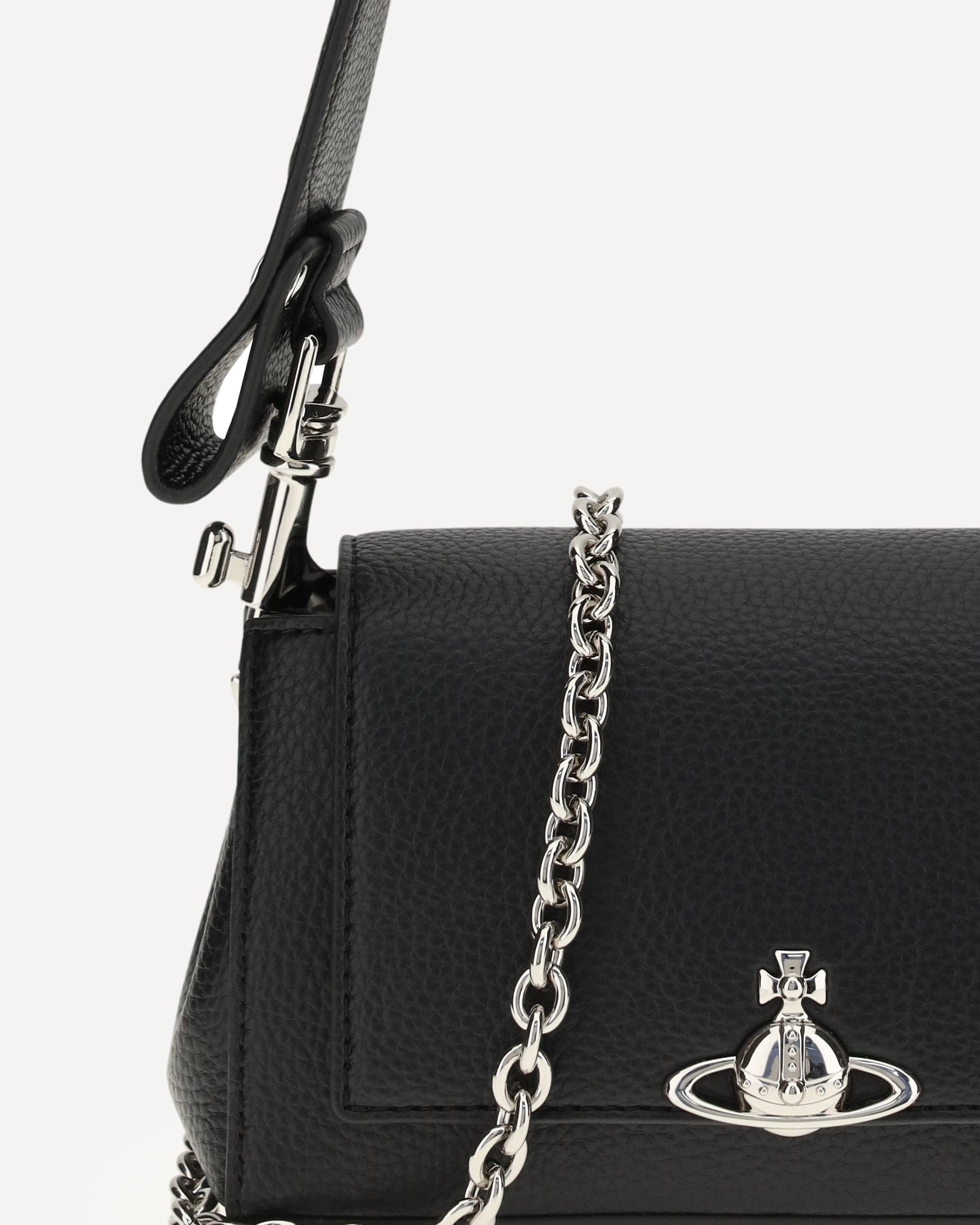 Vivienne Westwood Orb Shoulder Bag With Chain Strap