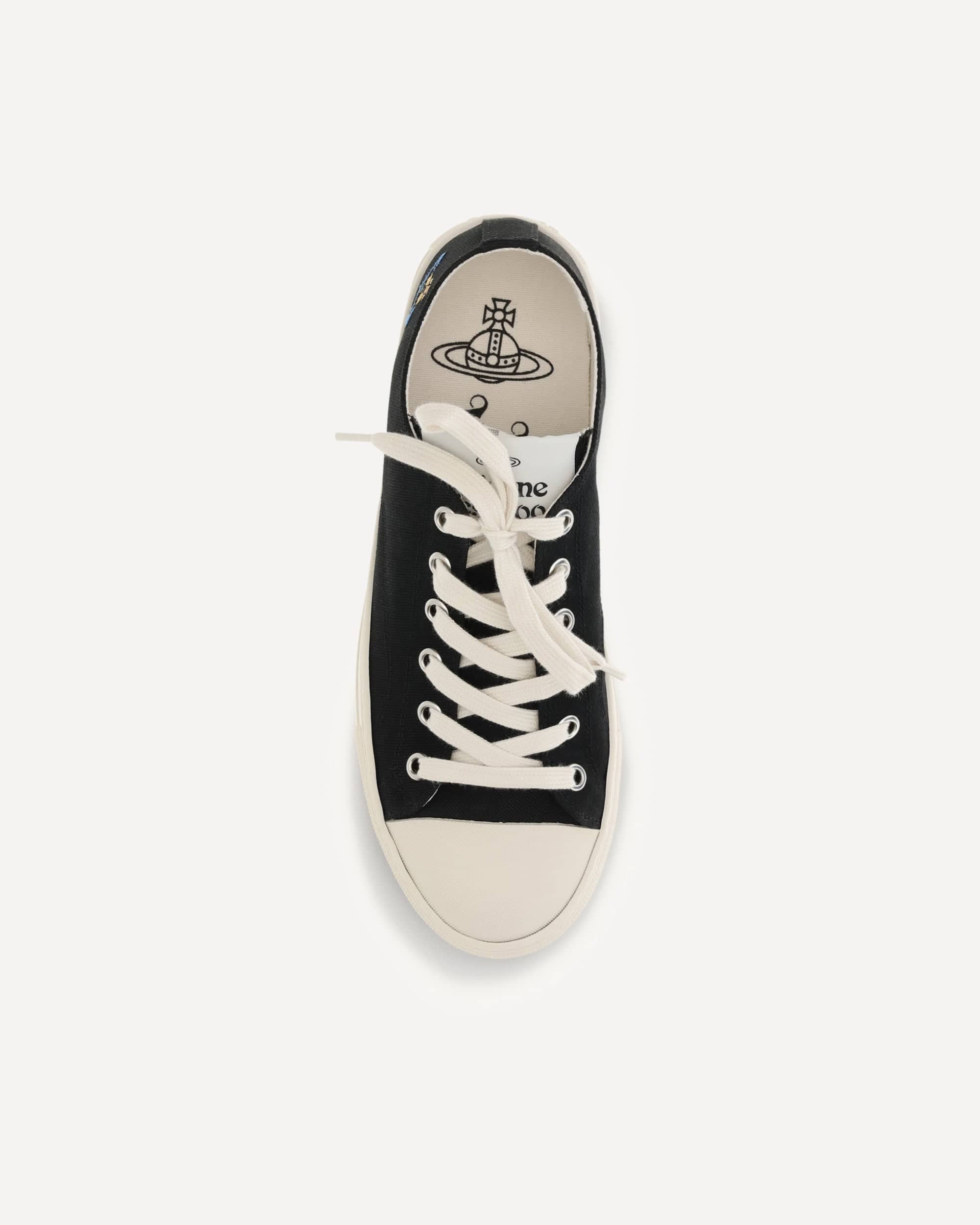 Vivienne Westwood Plimsoll Sneakers Orb Embroidery