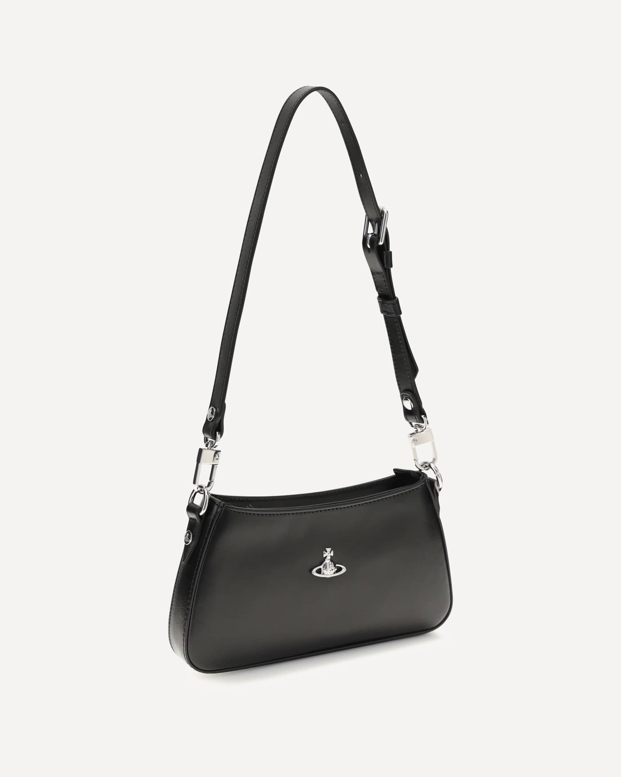 망치질 가죽 태샤 숄더백 - alternate view