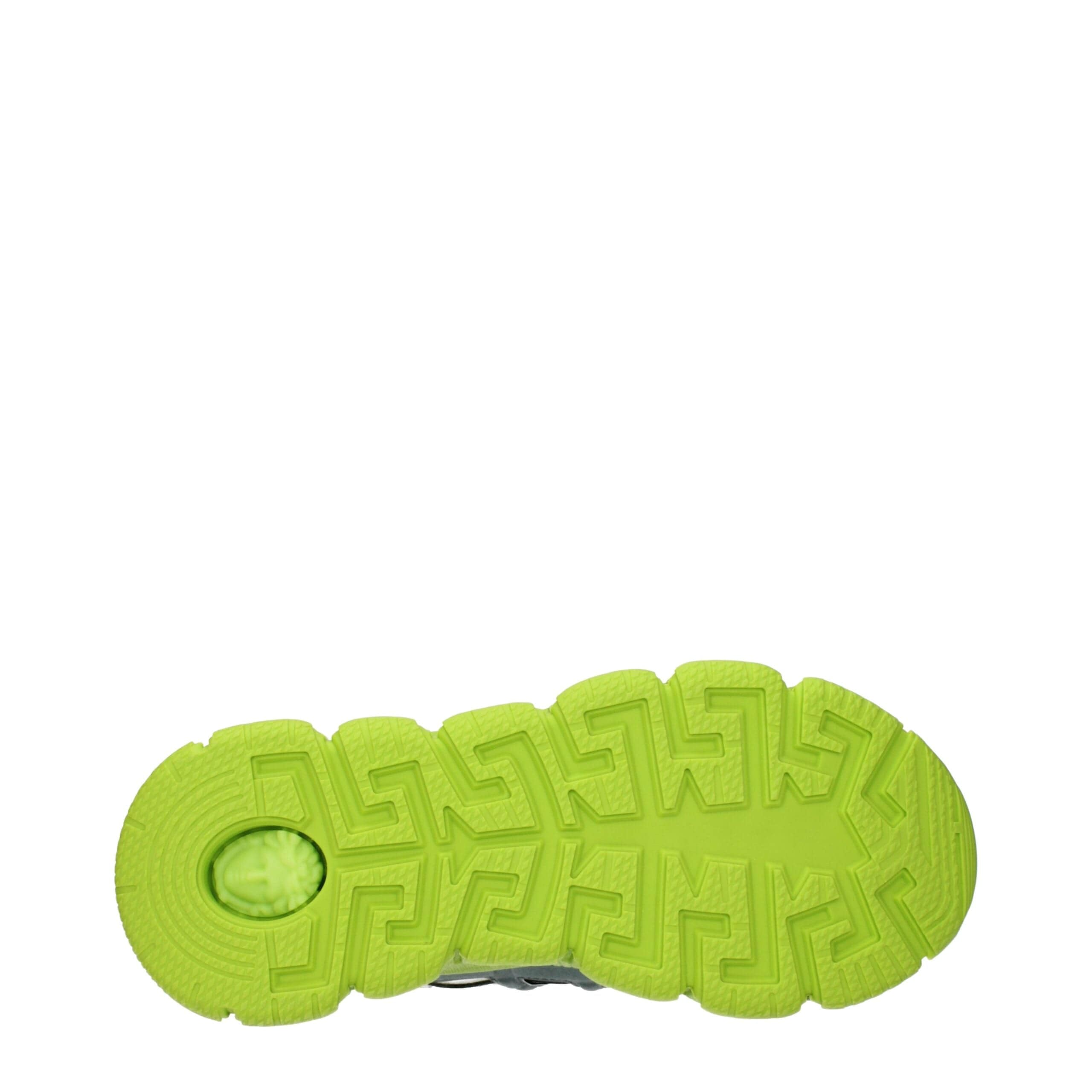 Versace White Fabric Athletic Sneakers