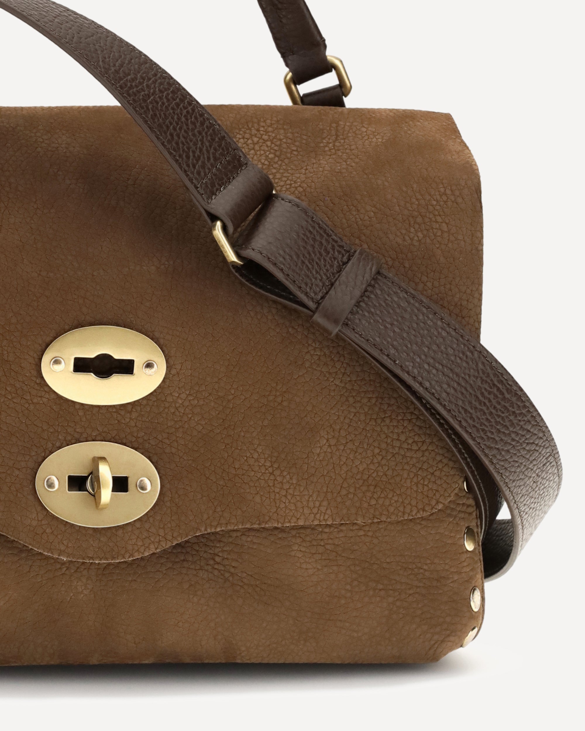 Zanellato Postina Jones Henkeltasche aus Wildleder