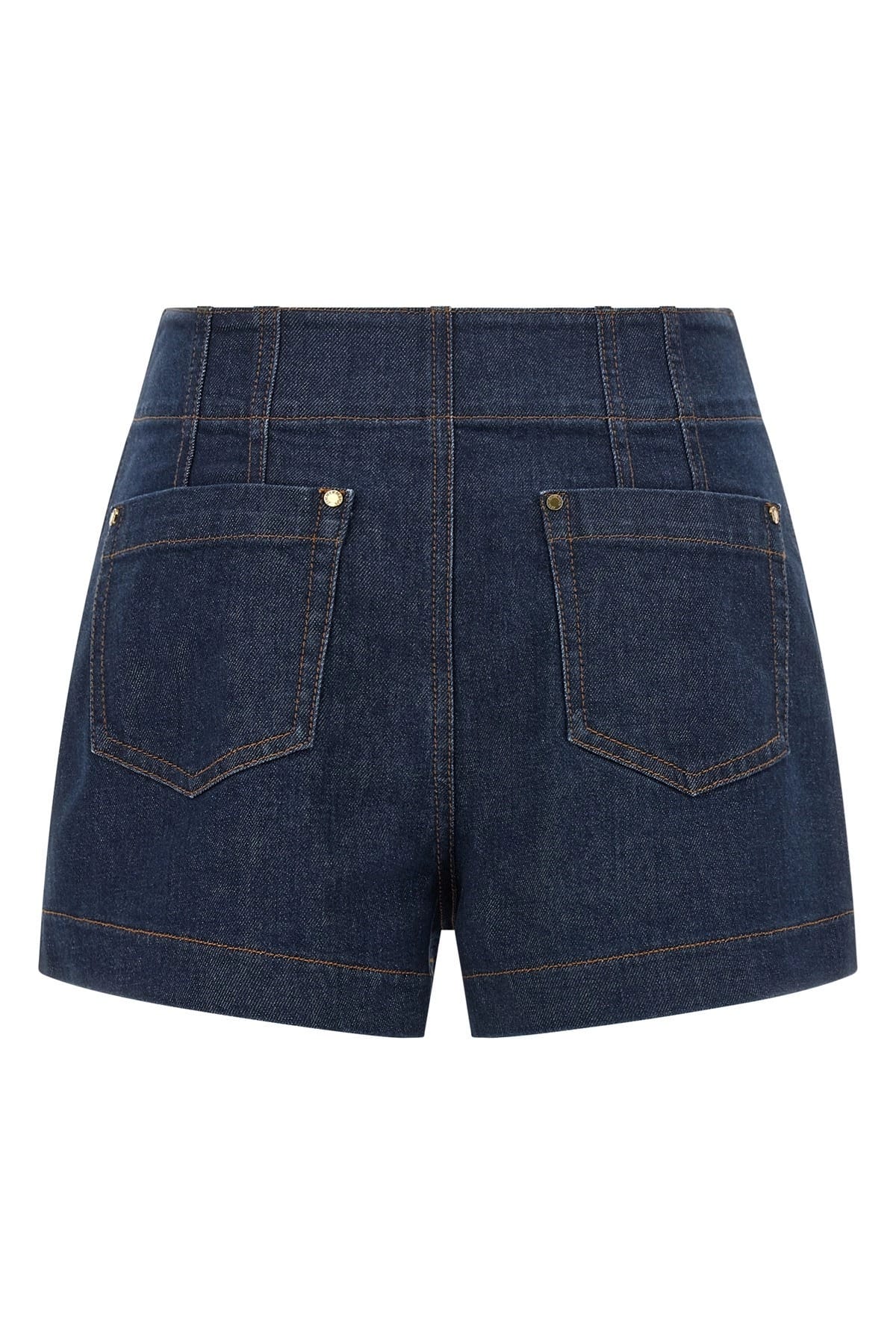 Zimmermann Zimmermann Aster Cotton Denim Shorts