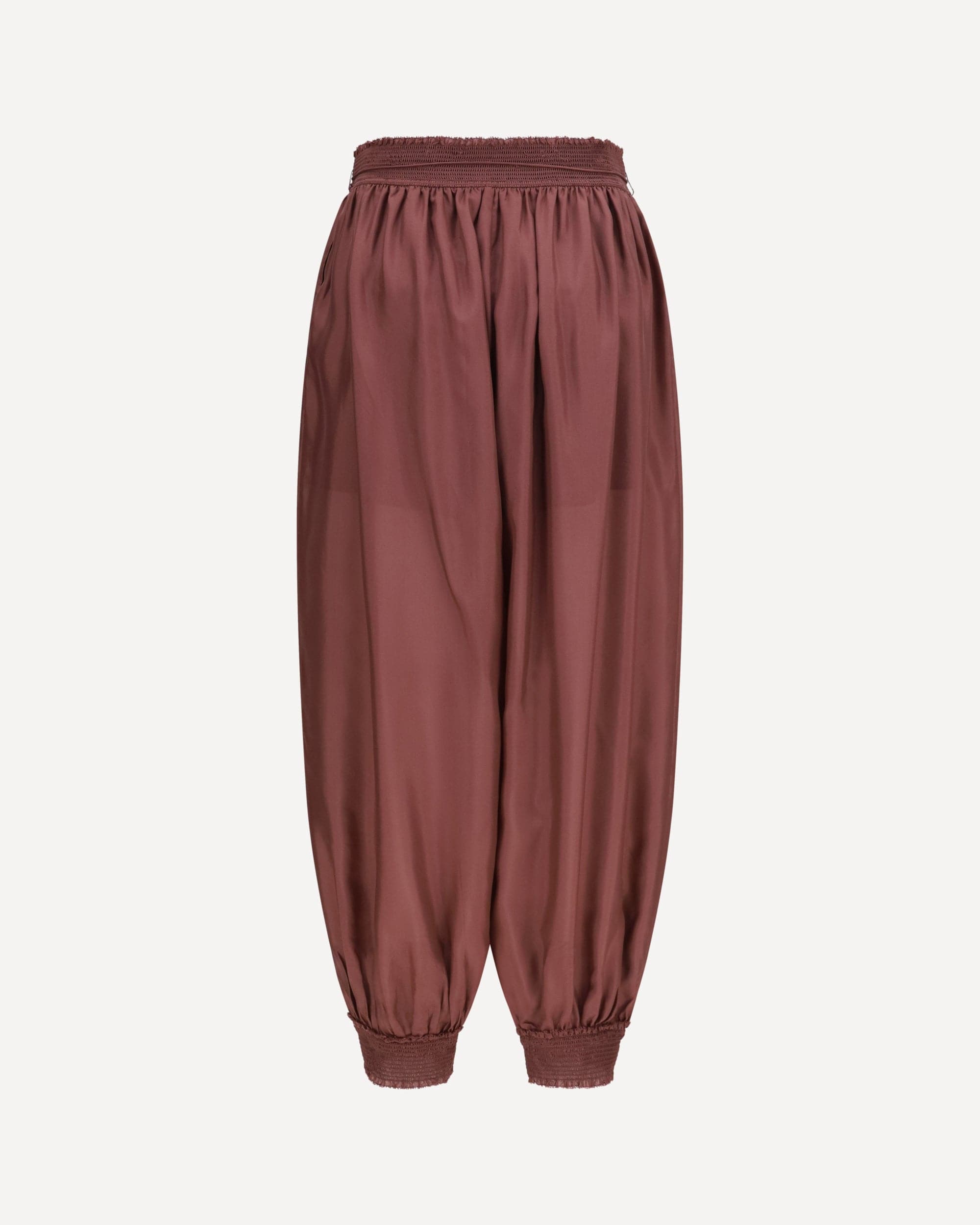 Zimmermann Aster Harem Trousers In Silk - alternate view