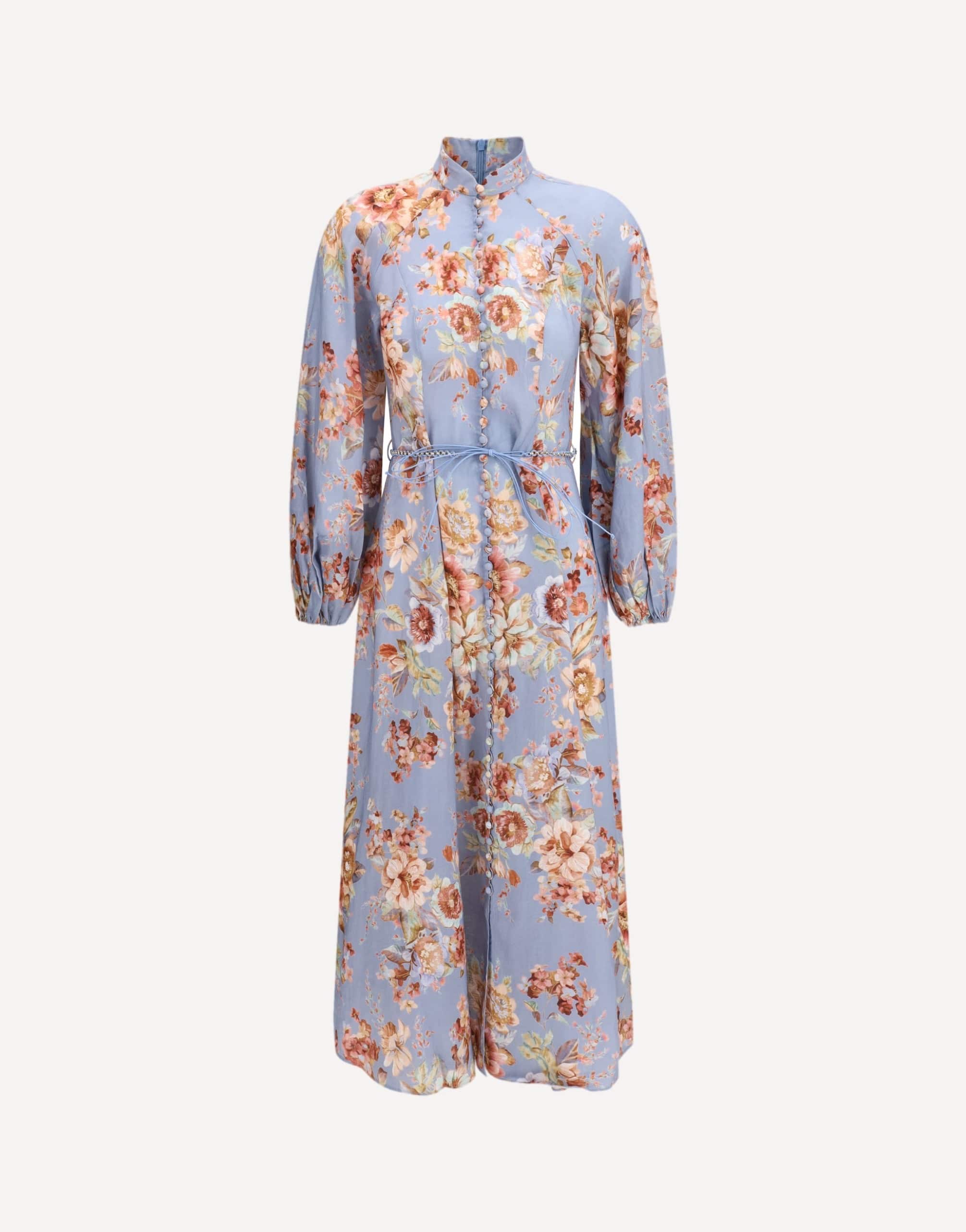 Zimmermann Awaken Billow Floral Maxi Dress