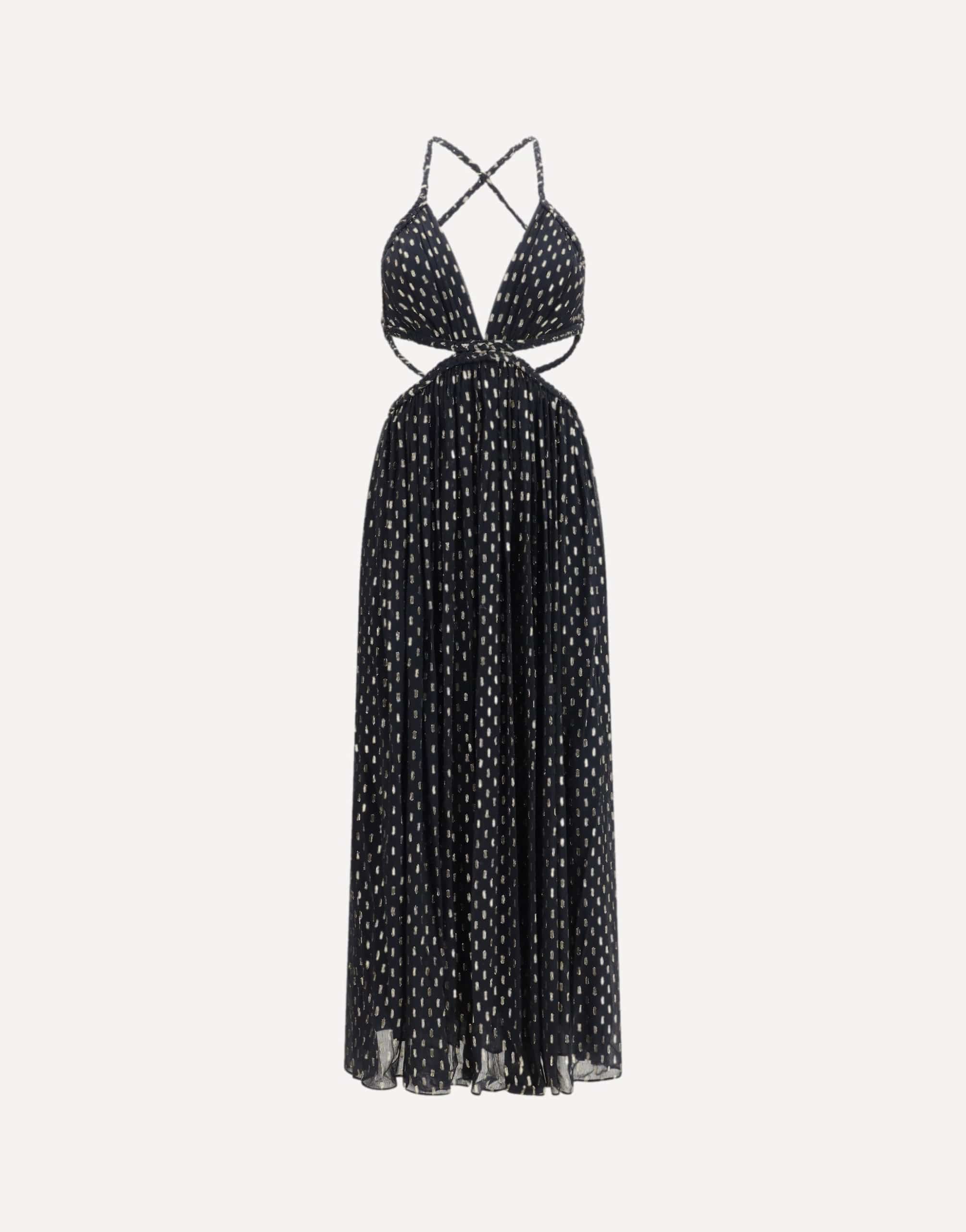 Zimmermann Daylight Braid-Trim Woven Midi Dress