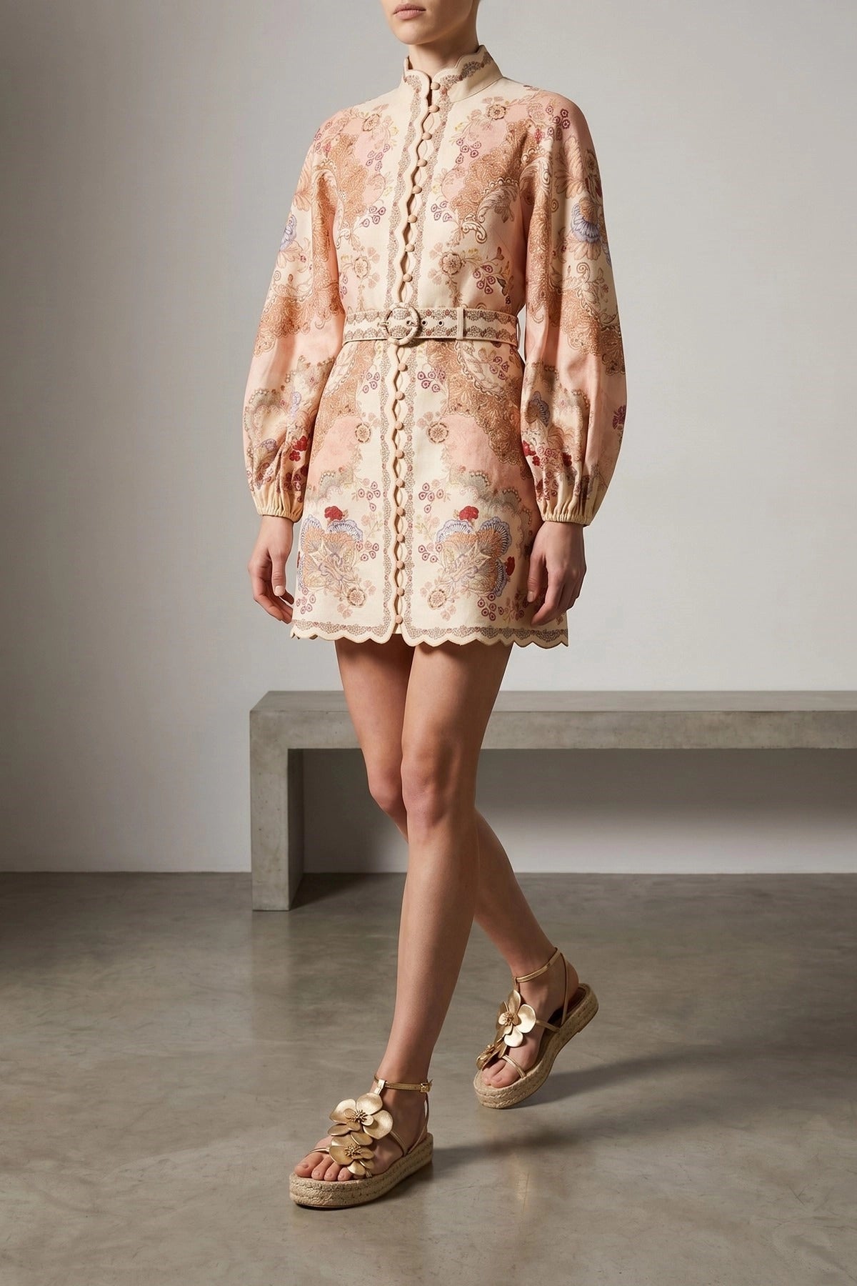 Zimmermann Daylight Floral Print Mini Dress - alternate view