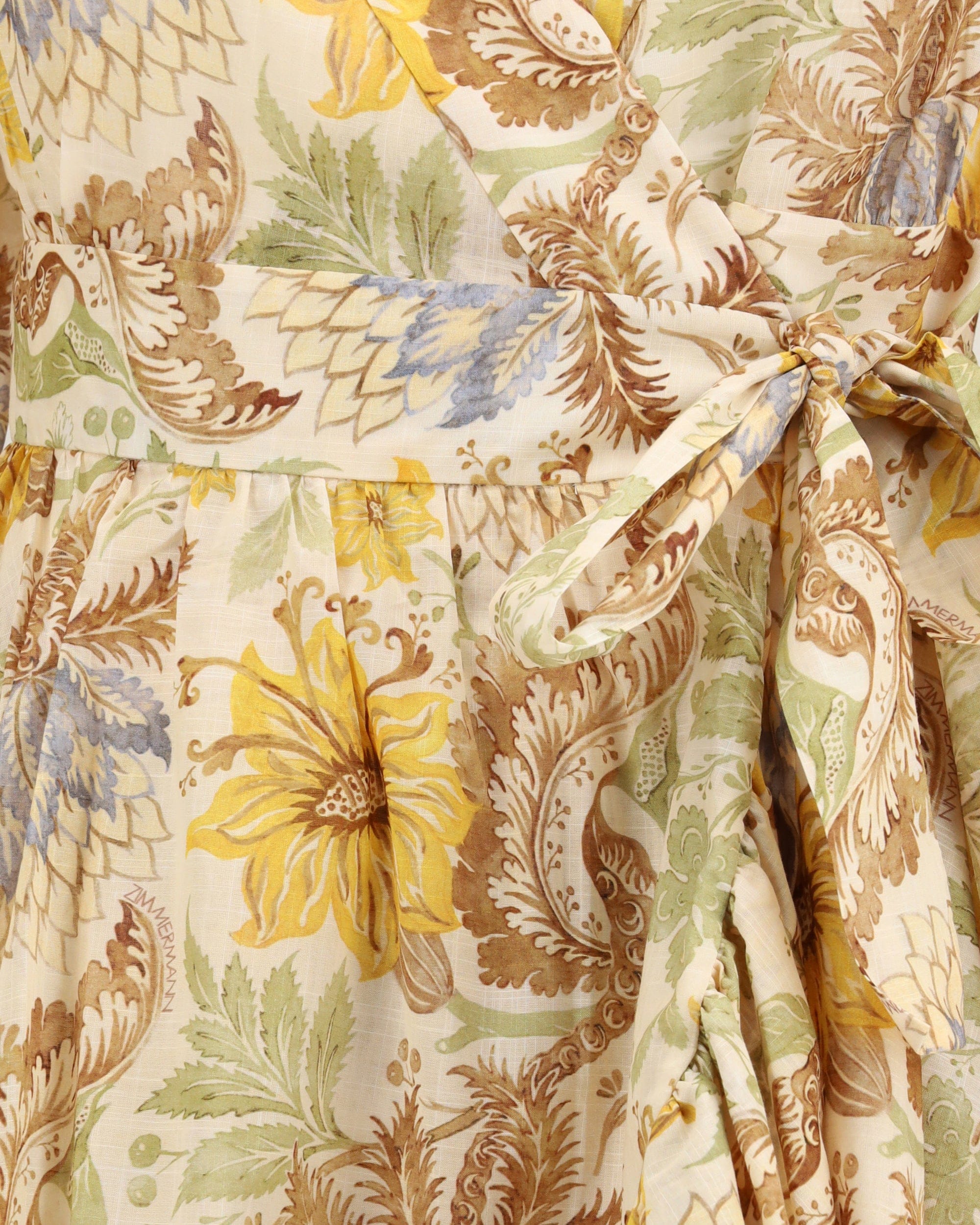 Zimmermann Daylight Wrap Mini Dress