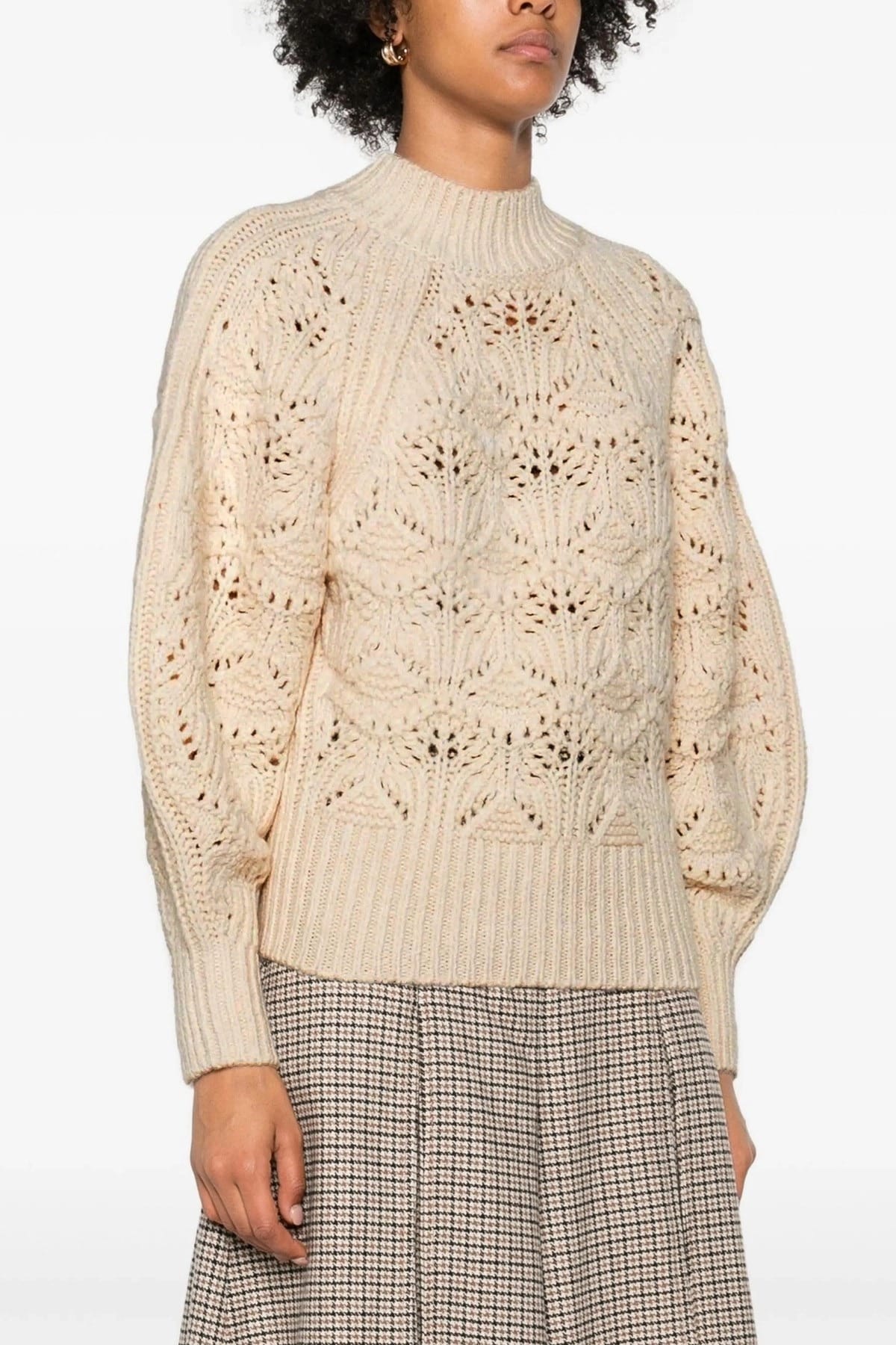 Zimmermann Hypnotic Cable Knit Sweater - alternate view