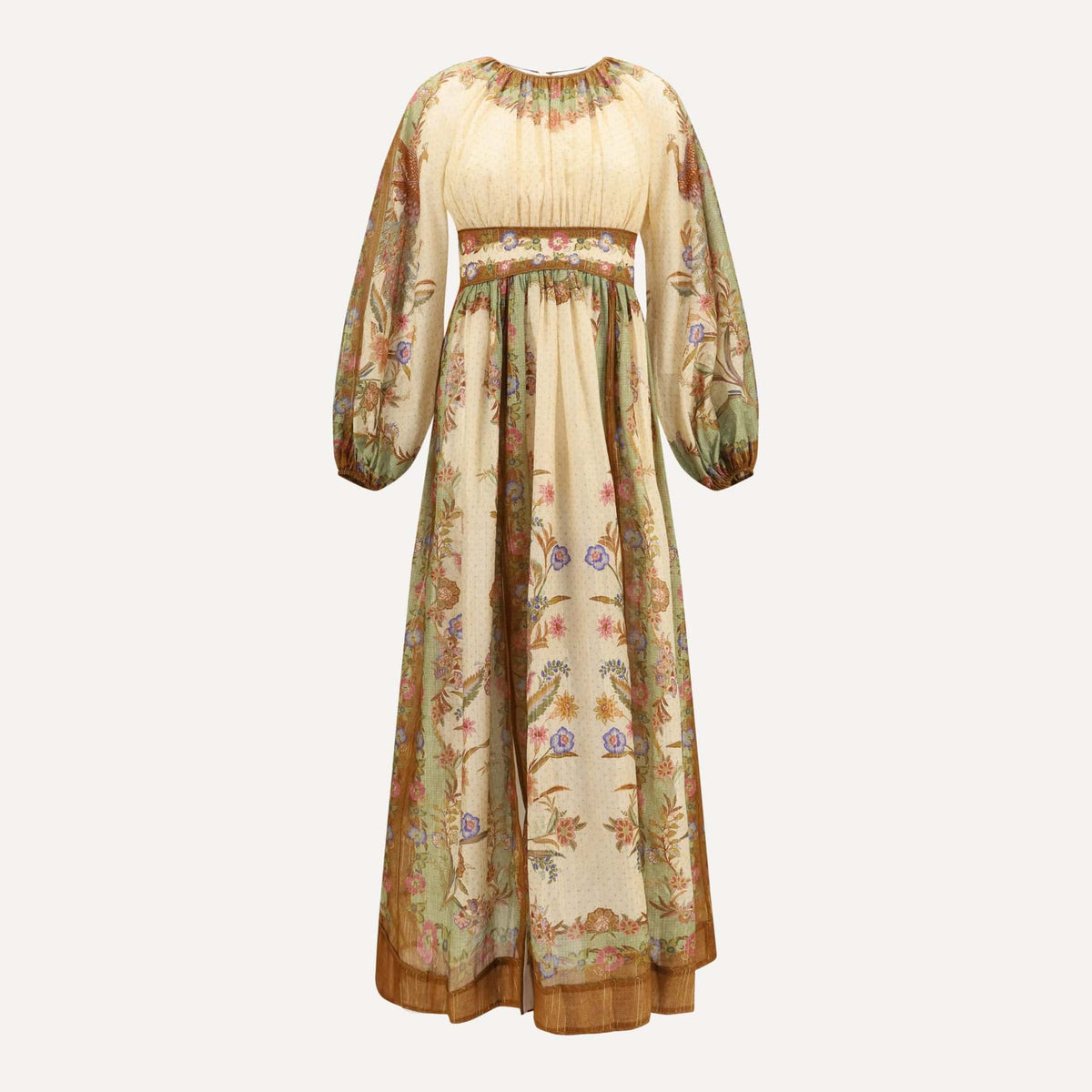 Zimmermann Indra Elasticated Waist Maxi Dress