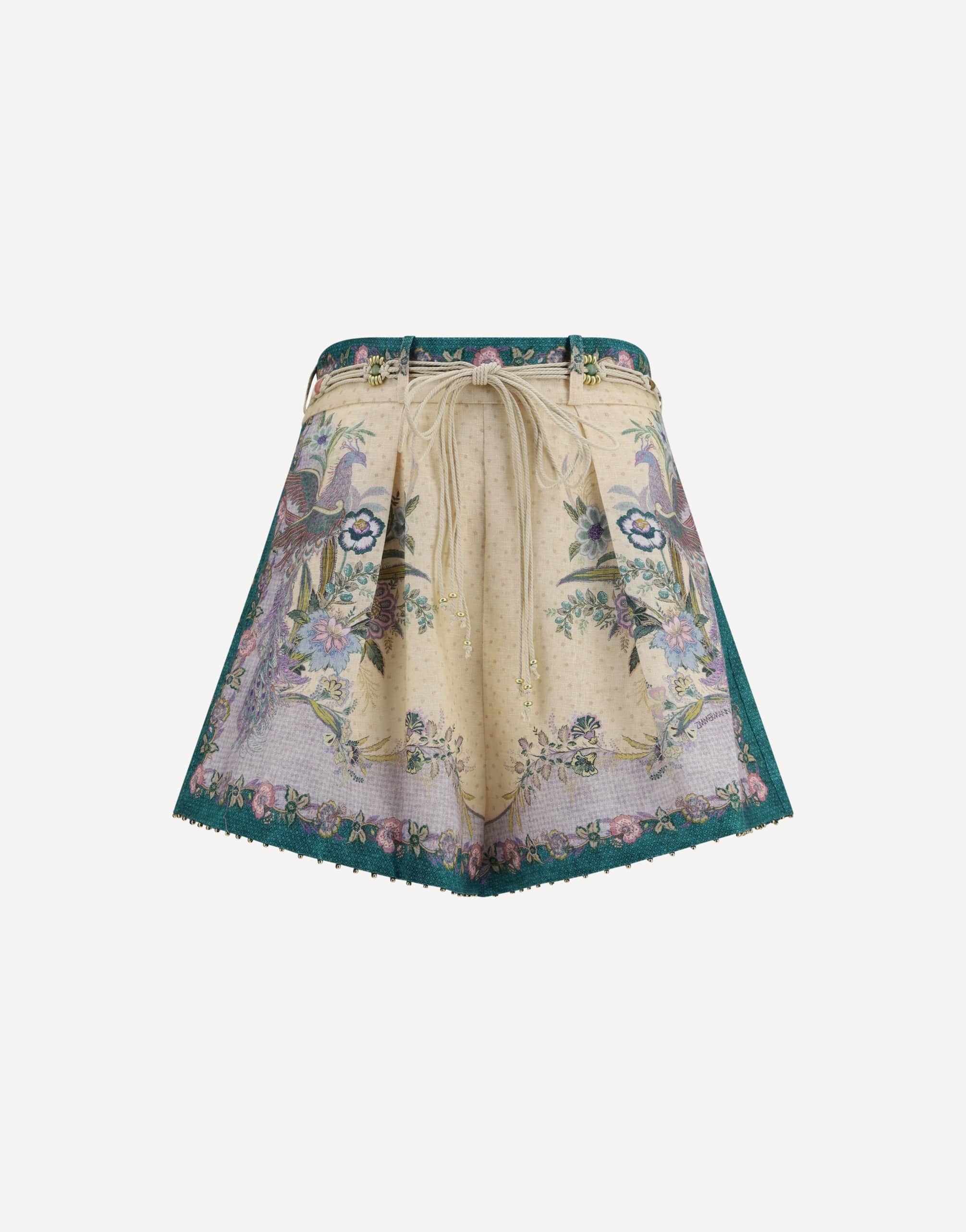 Zimmermann Zimmermann Indra Pleated Shorts