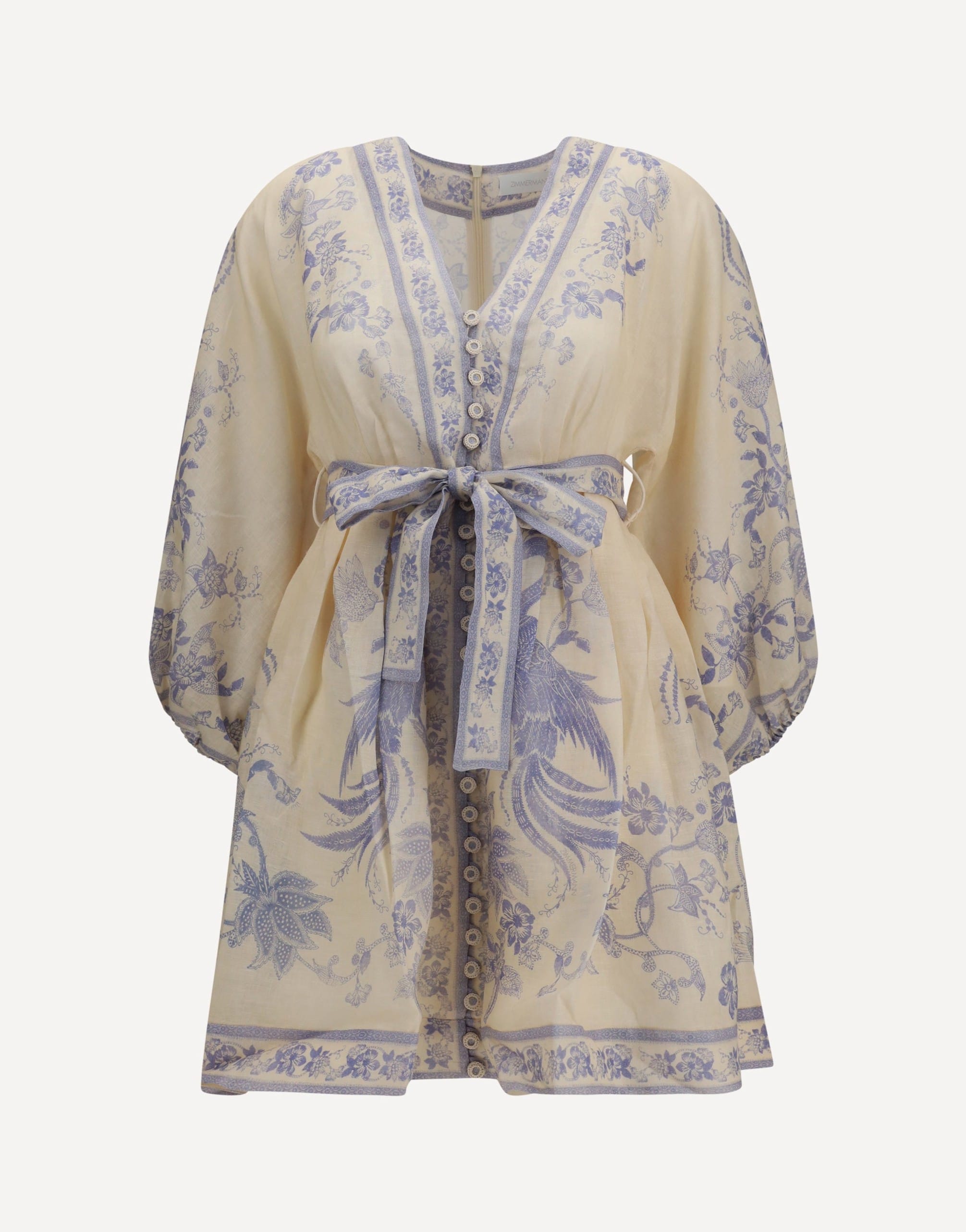 Zimmermann Zimmermann Indra Plunge Mini Dress