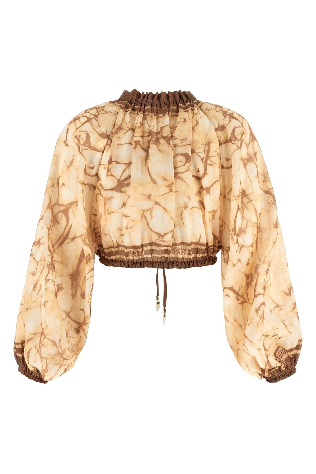 Zimmermann Zimmermann Indra Tie Dye Crop Top