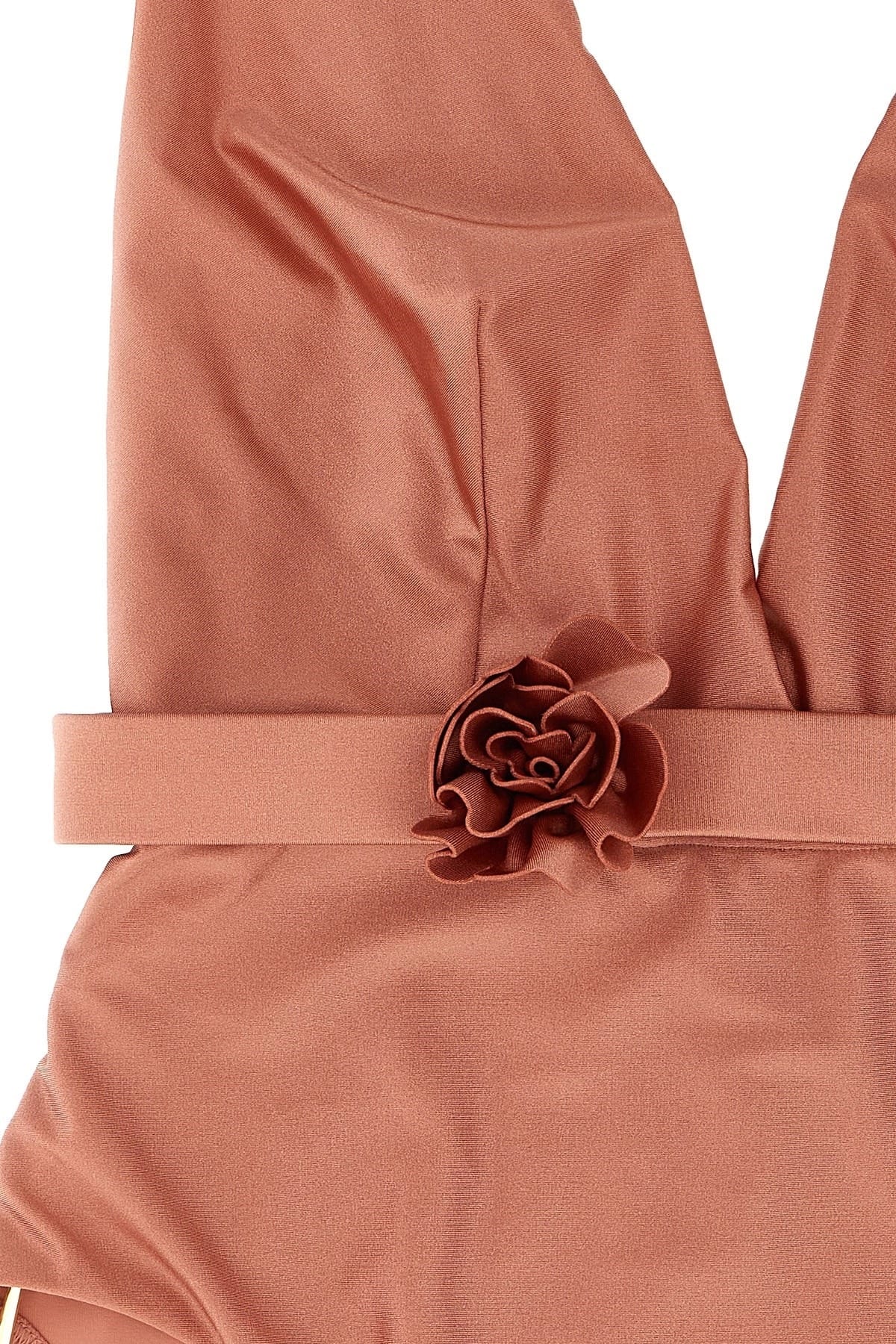 Zimmermann Zimmermann Lucky Plunge Flower Swimsuit