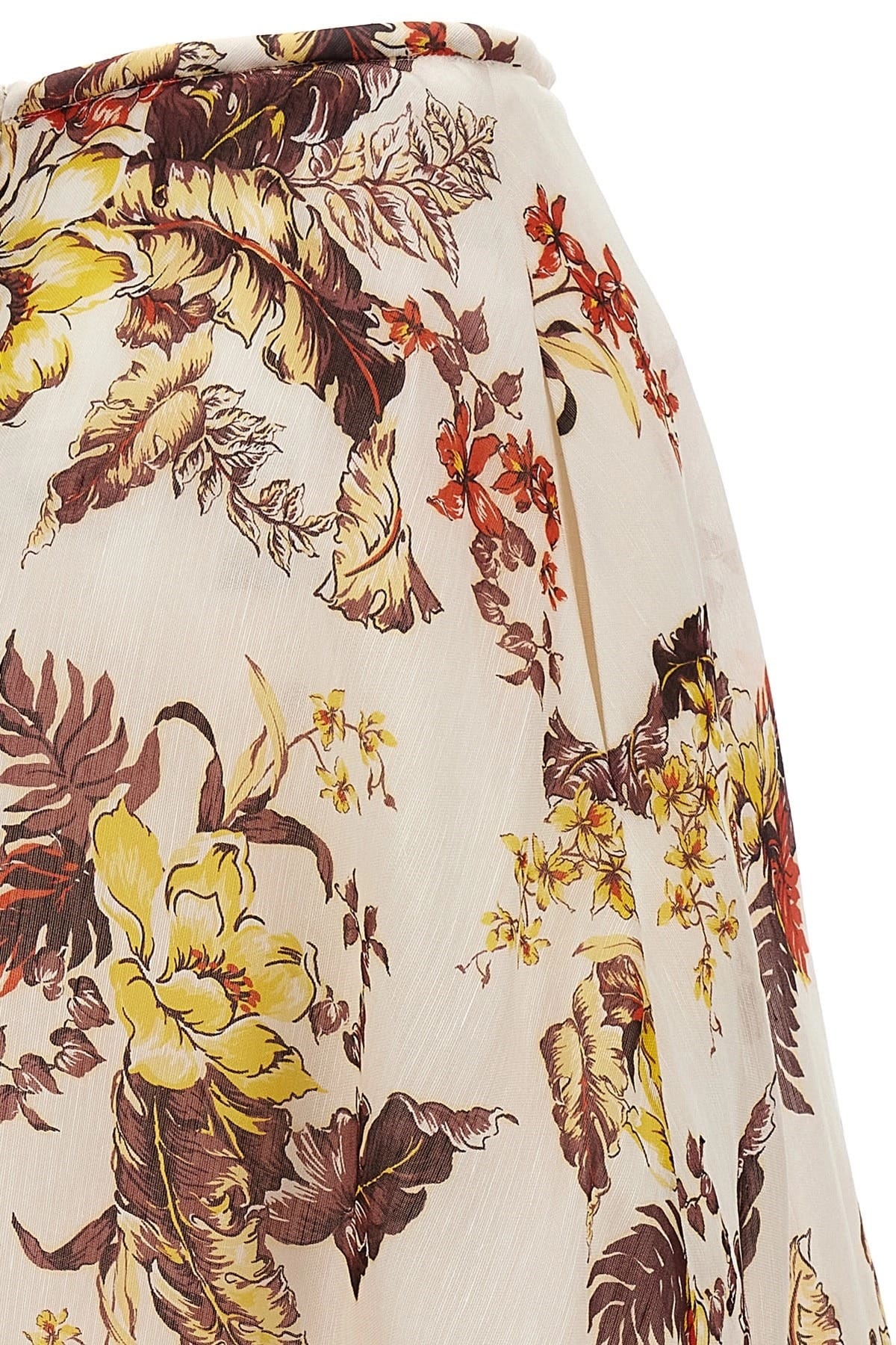 Zimmermann Zimmermann Matchmaker Floral Flare Skirt
