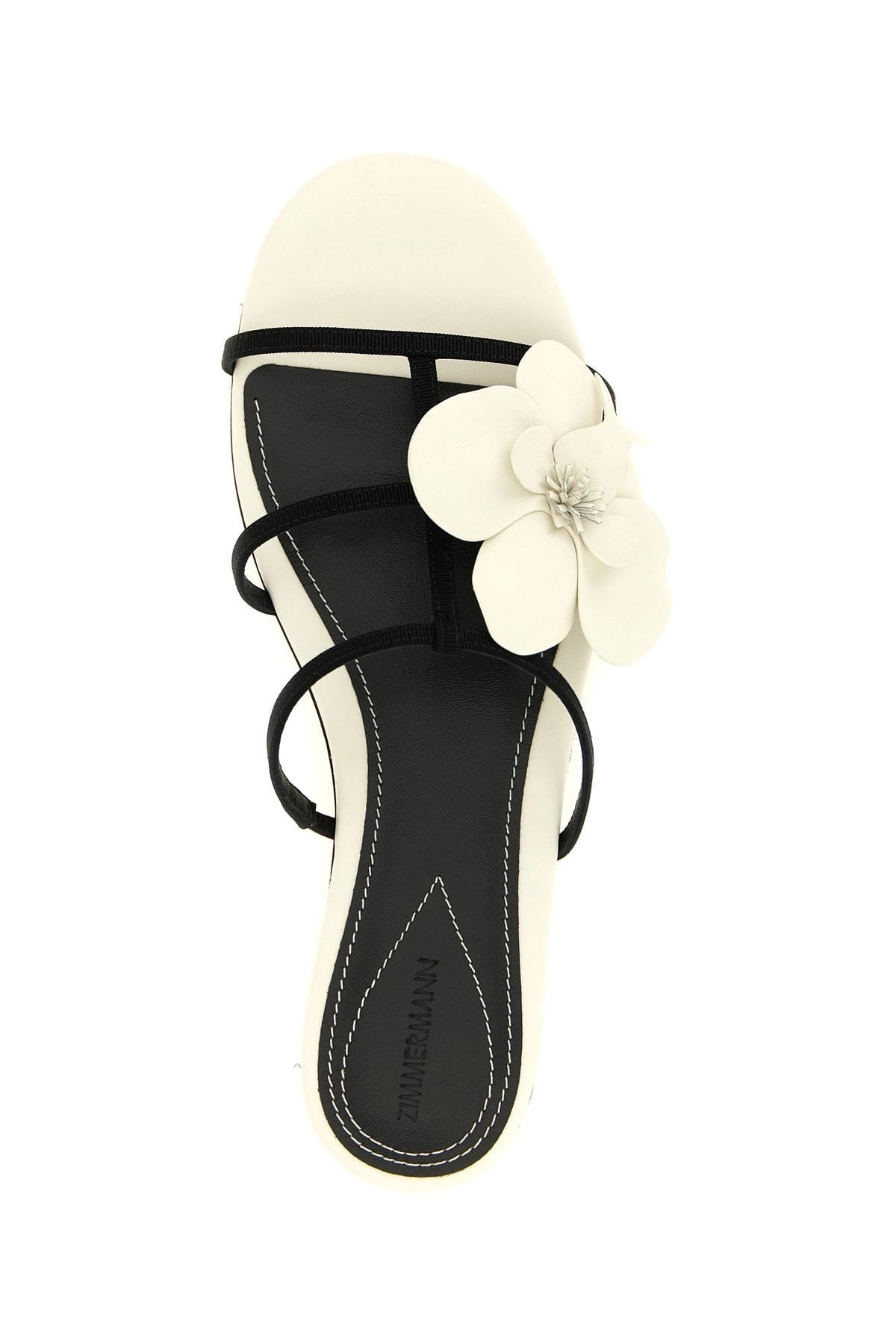Zimmermann Zimmermann Orchid Leather Slides