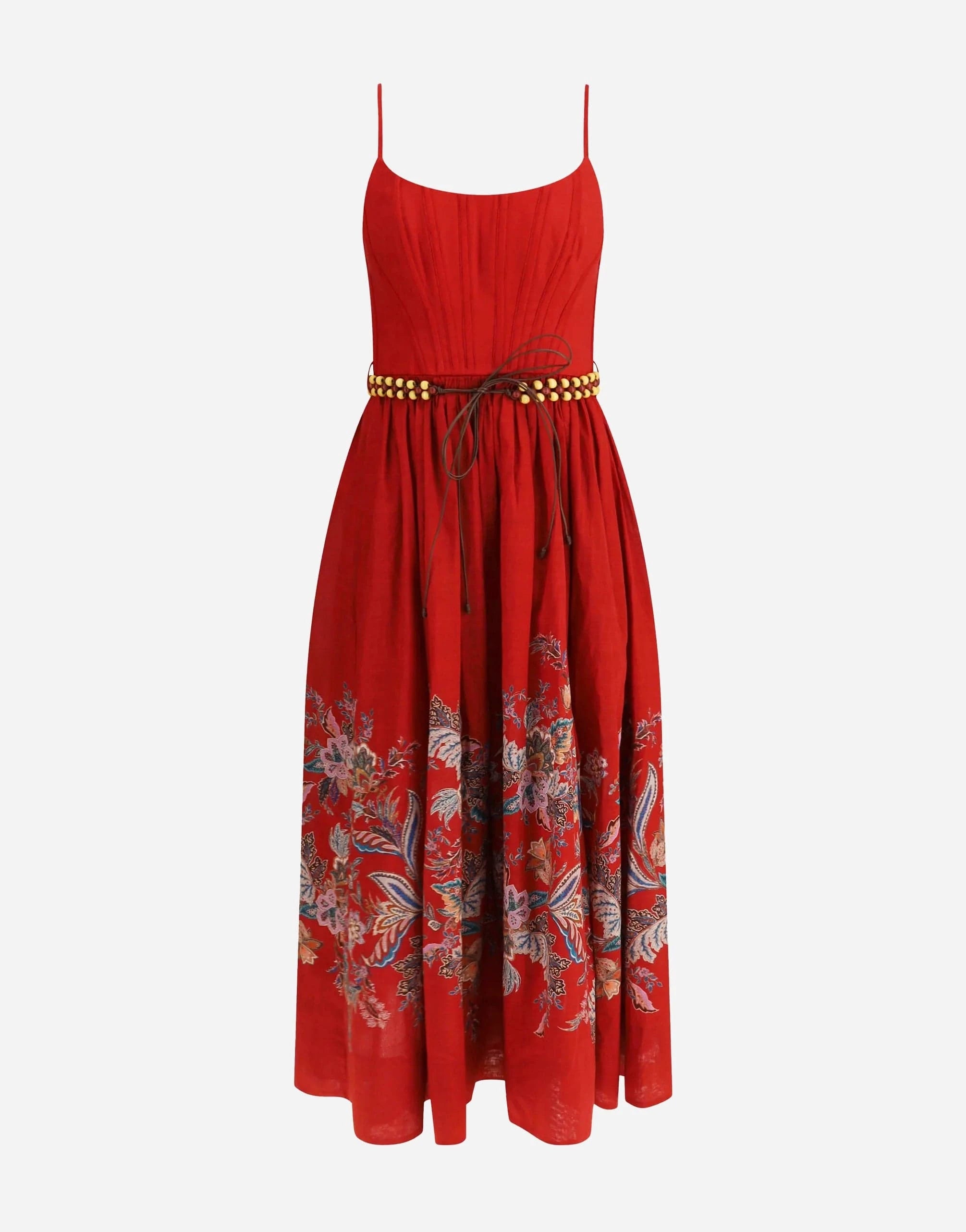 Zimmermann Rhiannon Corset Midi Dress