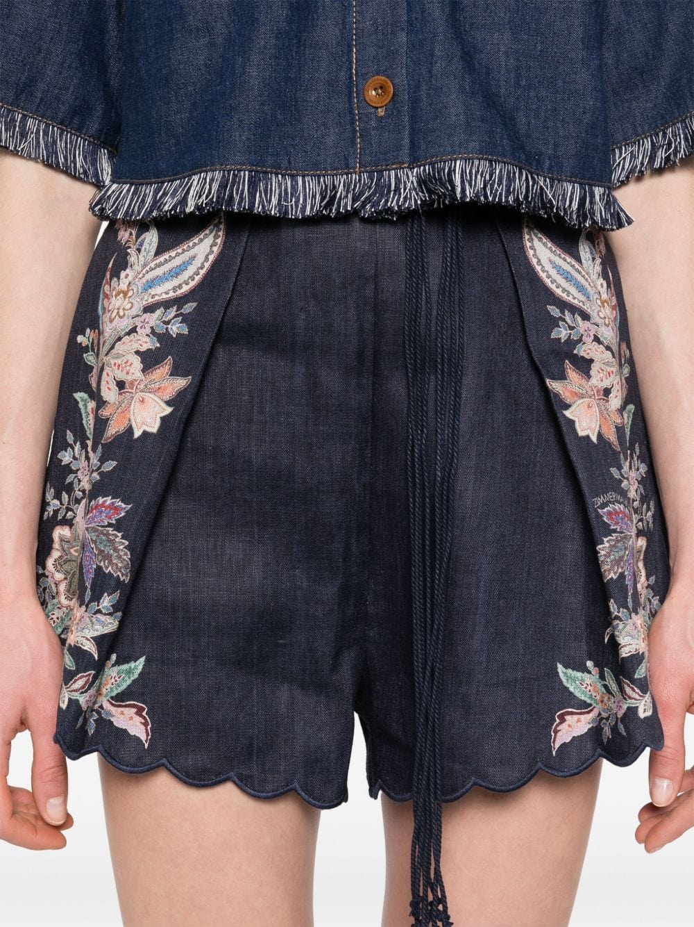 Zimmermann Rhiannon Tuck Shorts