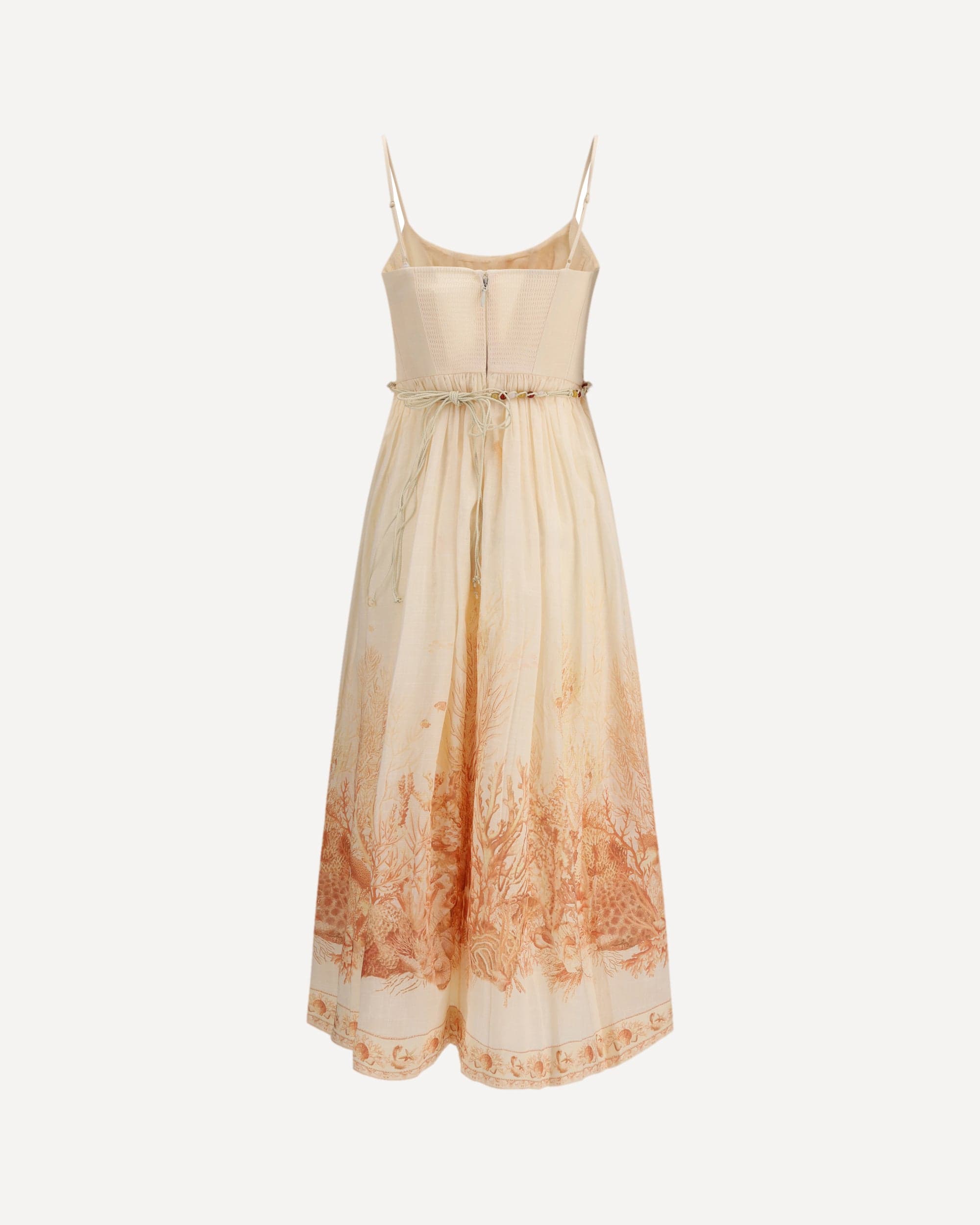 Zimmermann Wanderlust Corset Midi Dress - alternate view