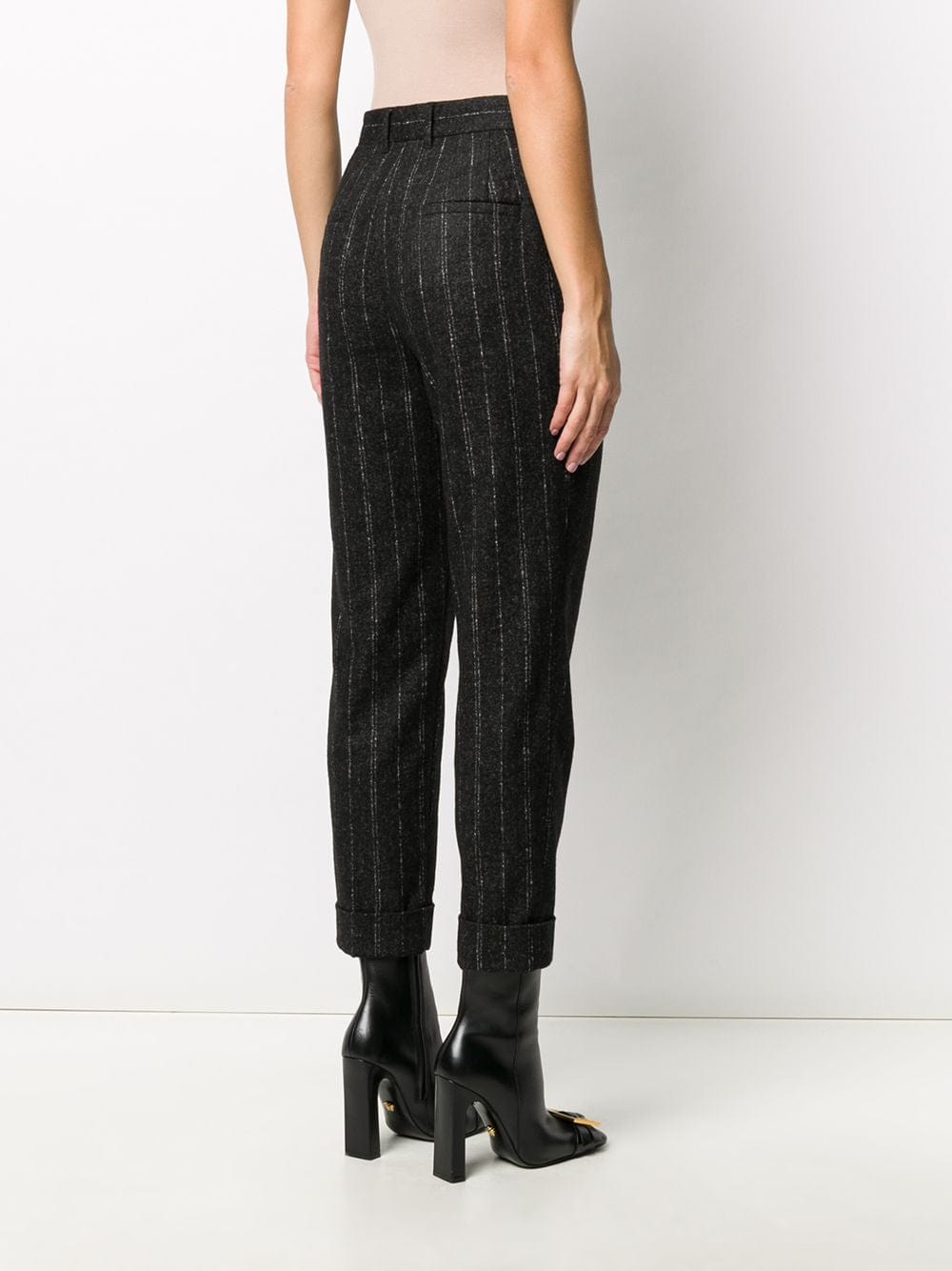 Dolce Gabbana Pinstripe Cropped Pants Sendegaro JO