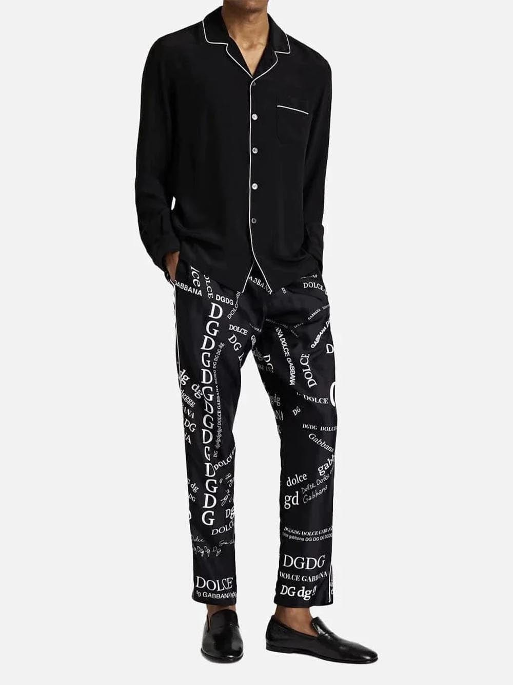 Dolce & Gabbana Man Silk Pants