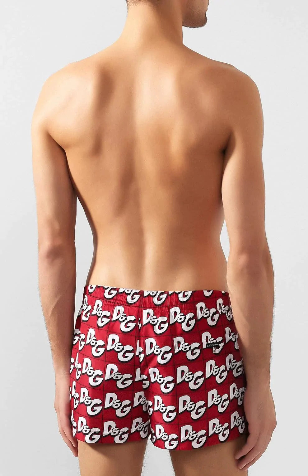 Dolce & Gabbana All-Over Print Swim Shorts