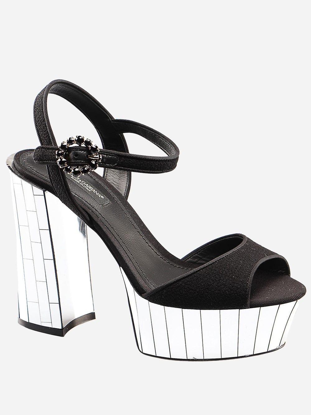 Dolce & Gabbana Ankle Strap Platform Sandals