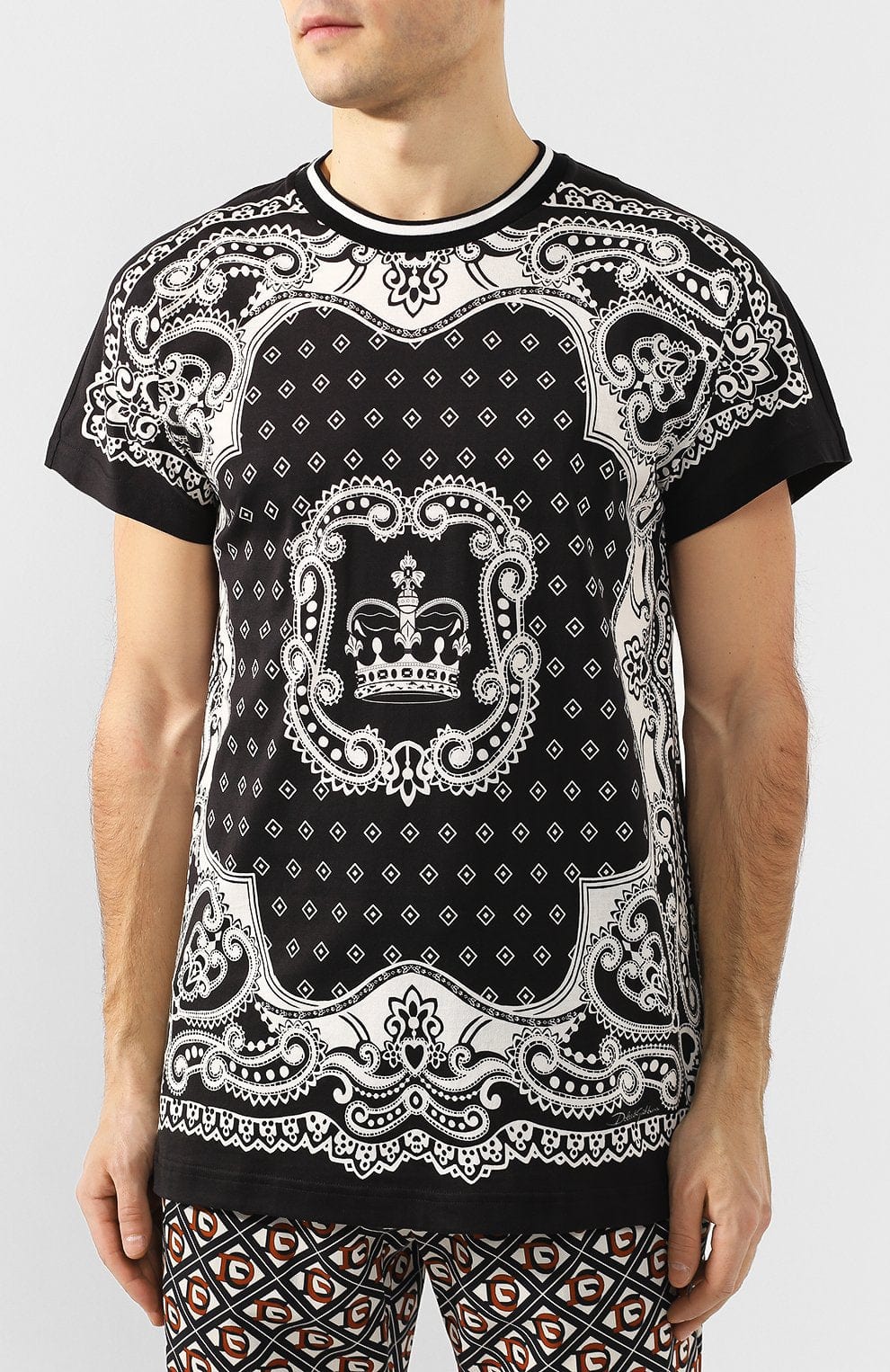 Dolce & Gabbana Bandana Printed T-Shirt