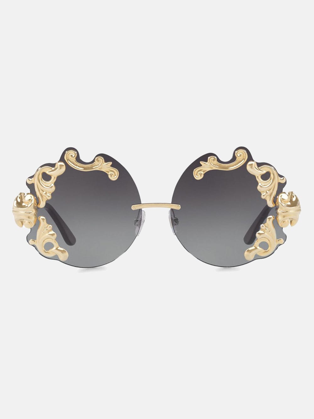 Dolce & Gabbana Baroque Applique Sunglasses