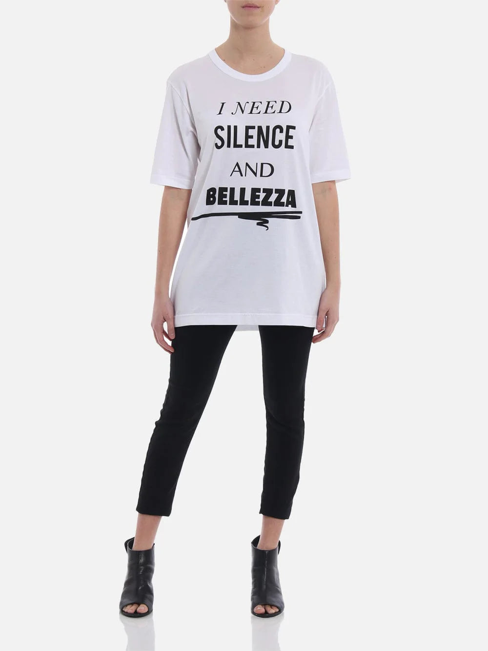 Dolce & Gabbana Bellezza Printed Oversized T-Shirt