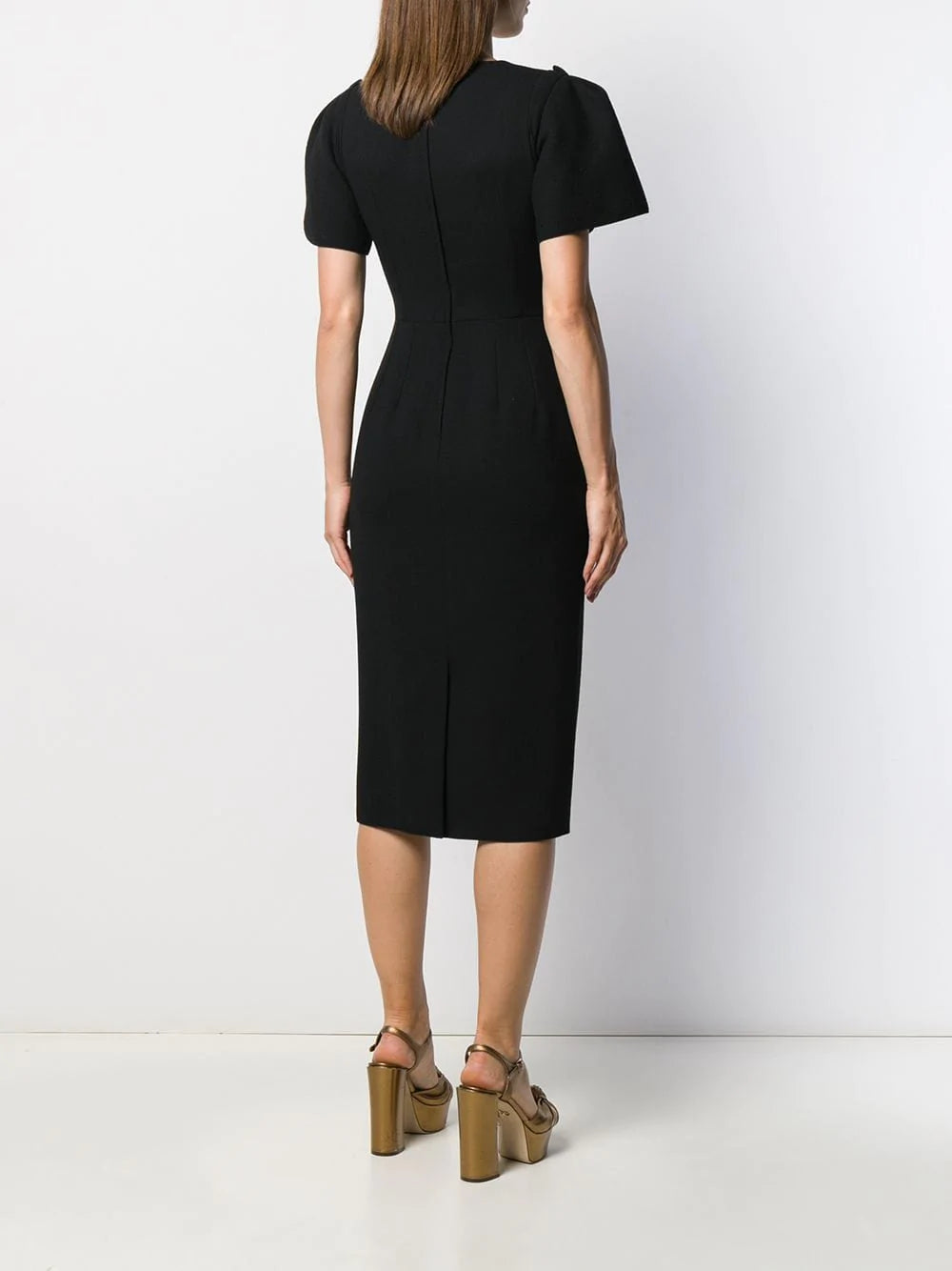 Dolce & Gabbana Bow Detail Midi Dress