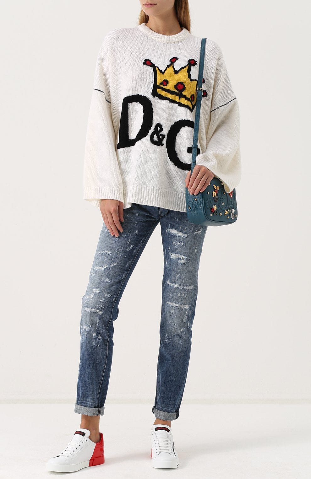 Dolce & Gabbana Boyfriend Jeans