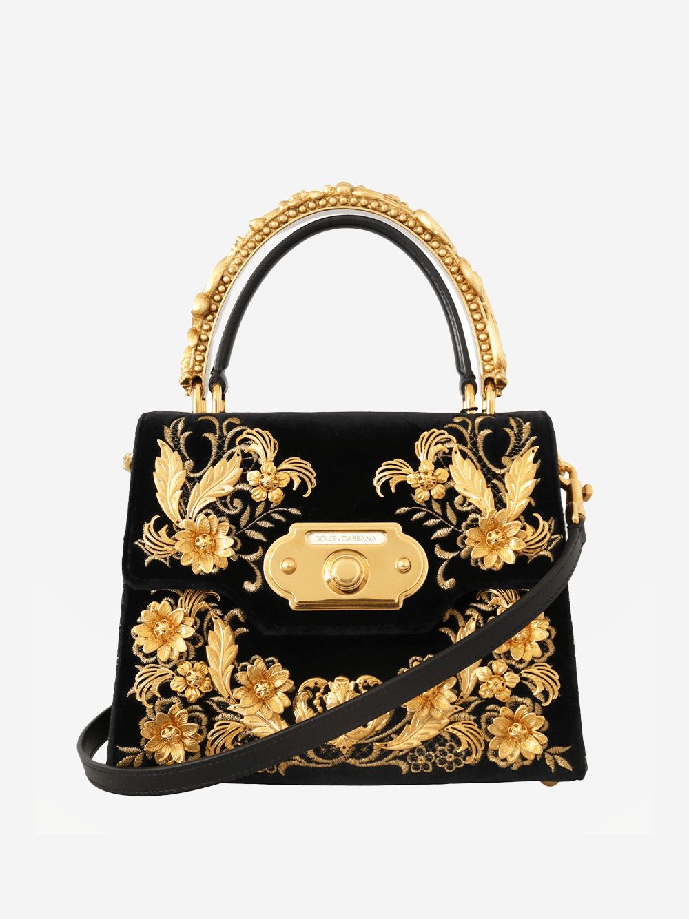 Dolce & Gabbana Brocade Welcome Tote Bag