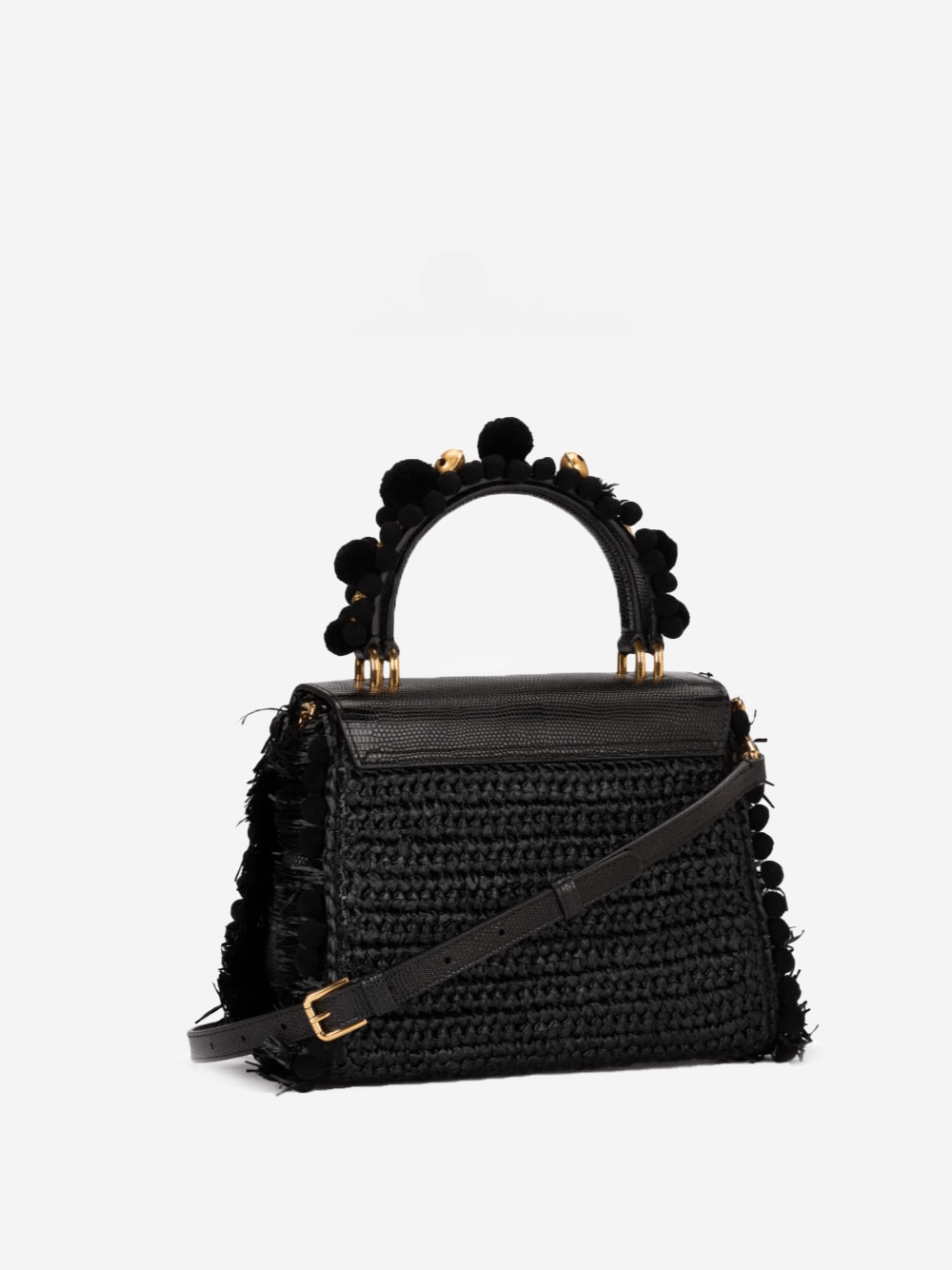 Dolce & Gabbana Charm Embellished Welcome Tote Bag
