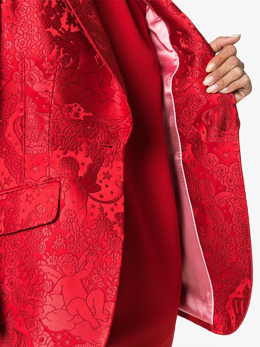 Dolce & Gabbana Cherub Jacquard Jacket