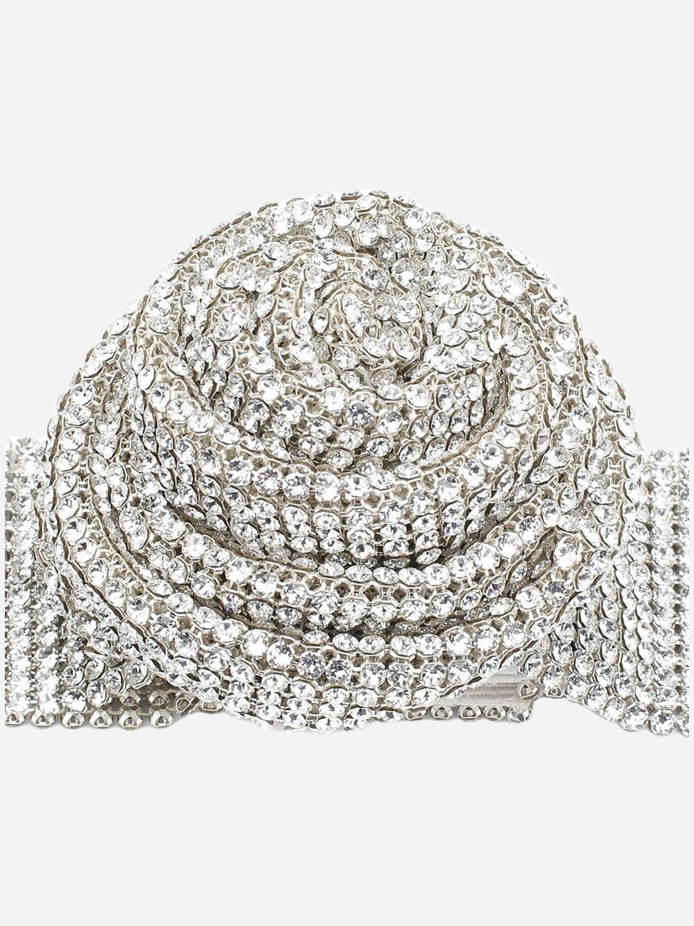 Dolce & Gabbana Crystal Embellished Bow Choker