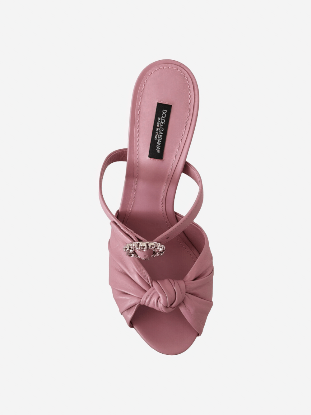 Dolce & Gabbana Crystal Embellished Knotted Sandals