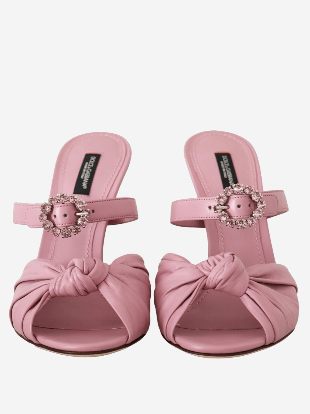 Dolce & Gabbana Crystal Embellished Knotted Sandals