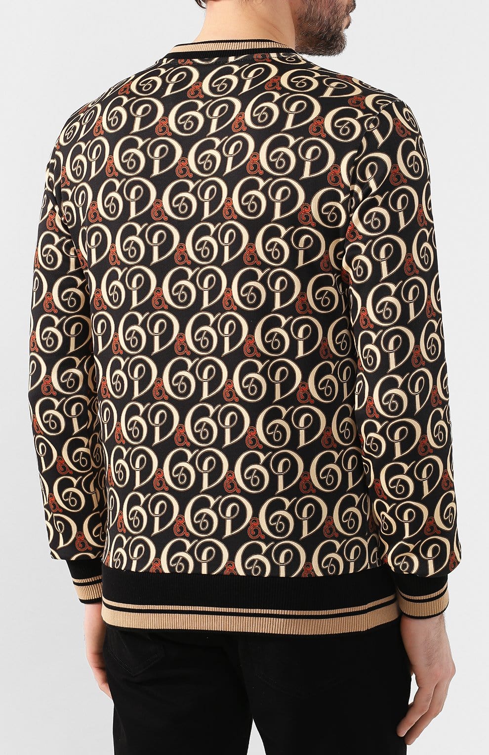Dolce & Gabbana D&G All-Over Logo Sweater