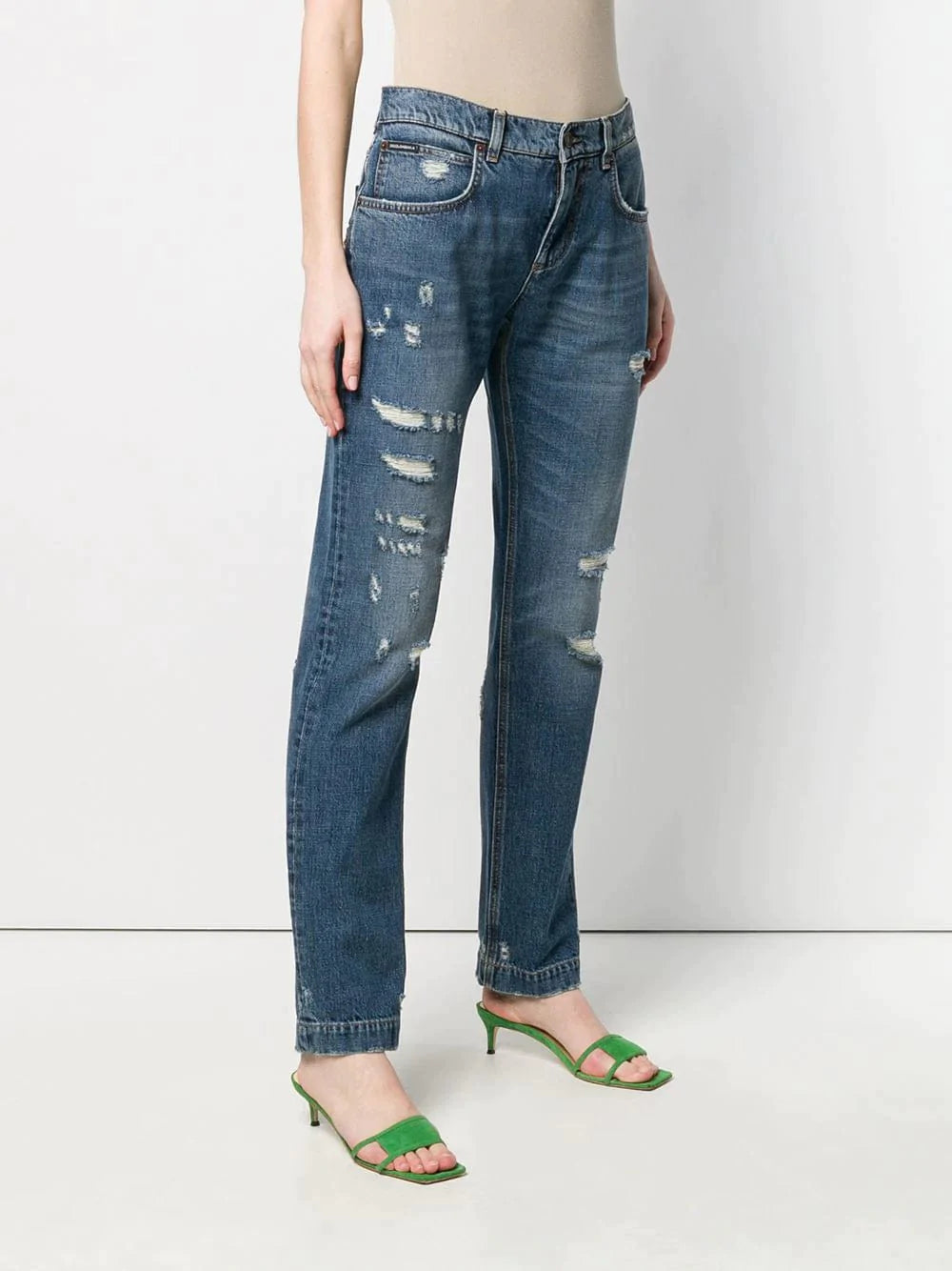 Dolce & Gabbana Distressed Effect Jeans